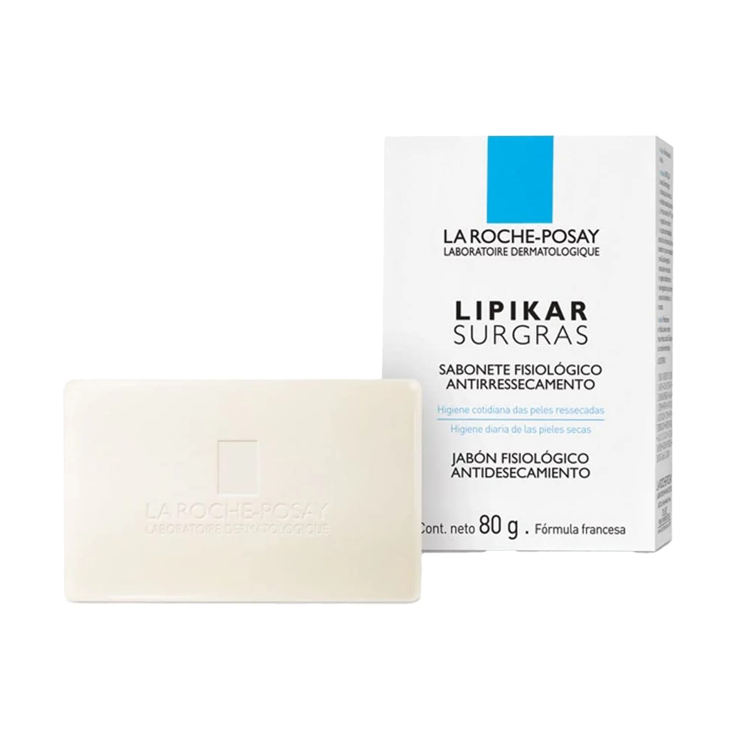 La Roche Posay Lipikar Surgras Cleansing Bar - 80g