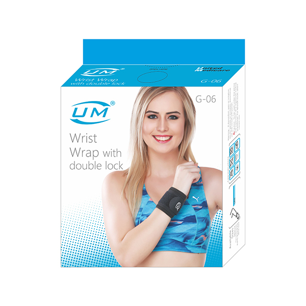 United Medicare Wrist Wrap with Double Lock G-06 - Universal