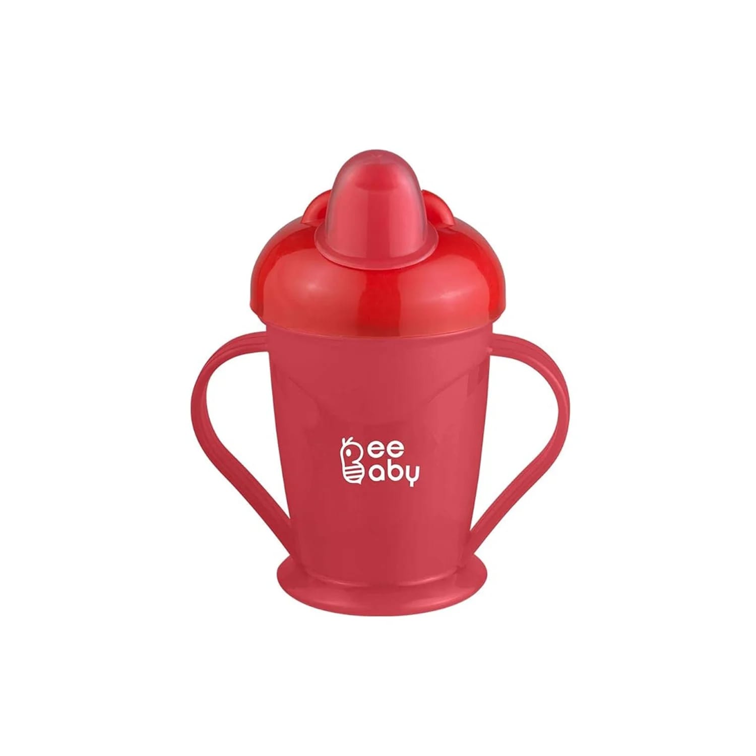 BeeBaby Free Flow Hard Spout Sippy Cup 6+ Months (180ml) Red
