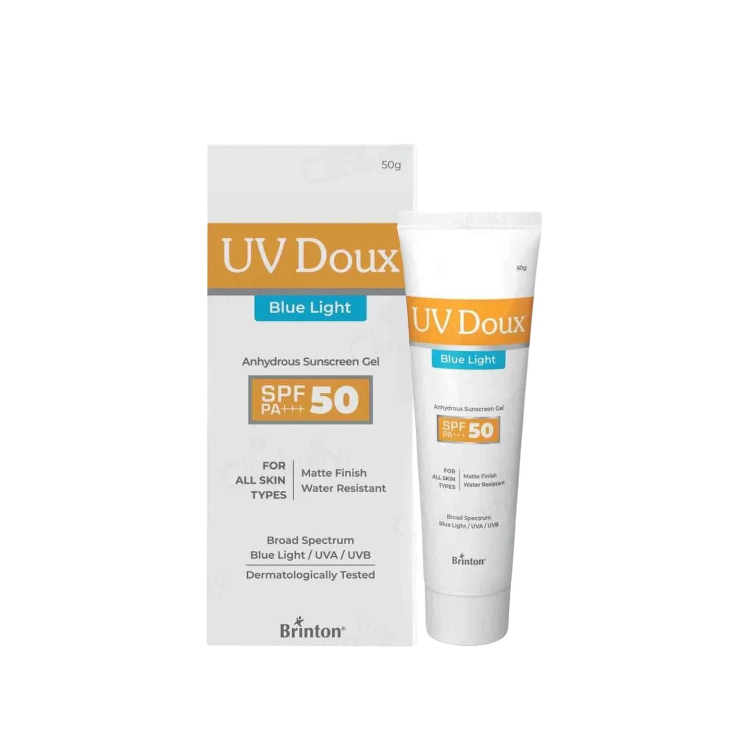 UV Doux Blue Light SPF 50 Sunscreen Gel - 50gm