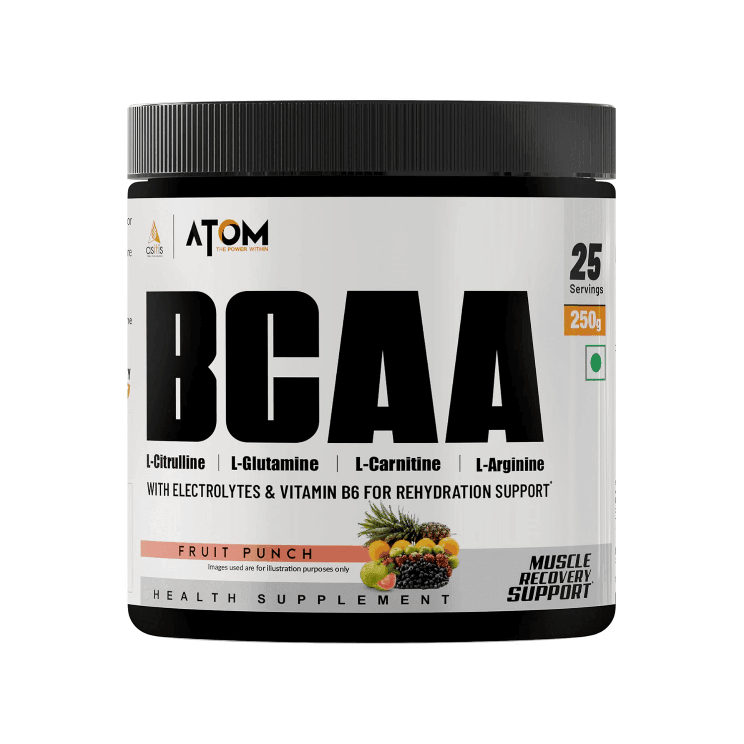 ASITIS BCAA Fruit Punch Flavour (250 gm)