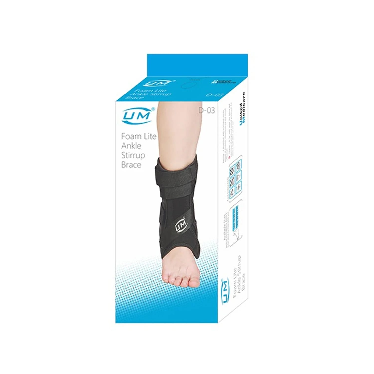 United Medicare Foam Lite Ankle Stirrup Brace D-03 (Universal)
