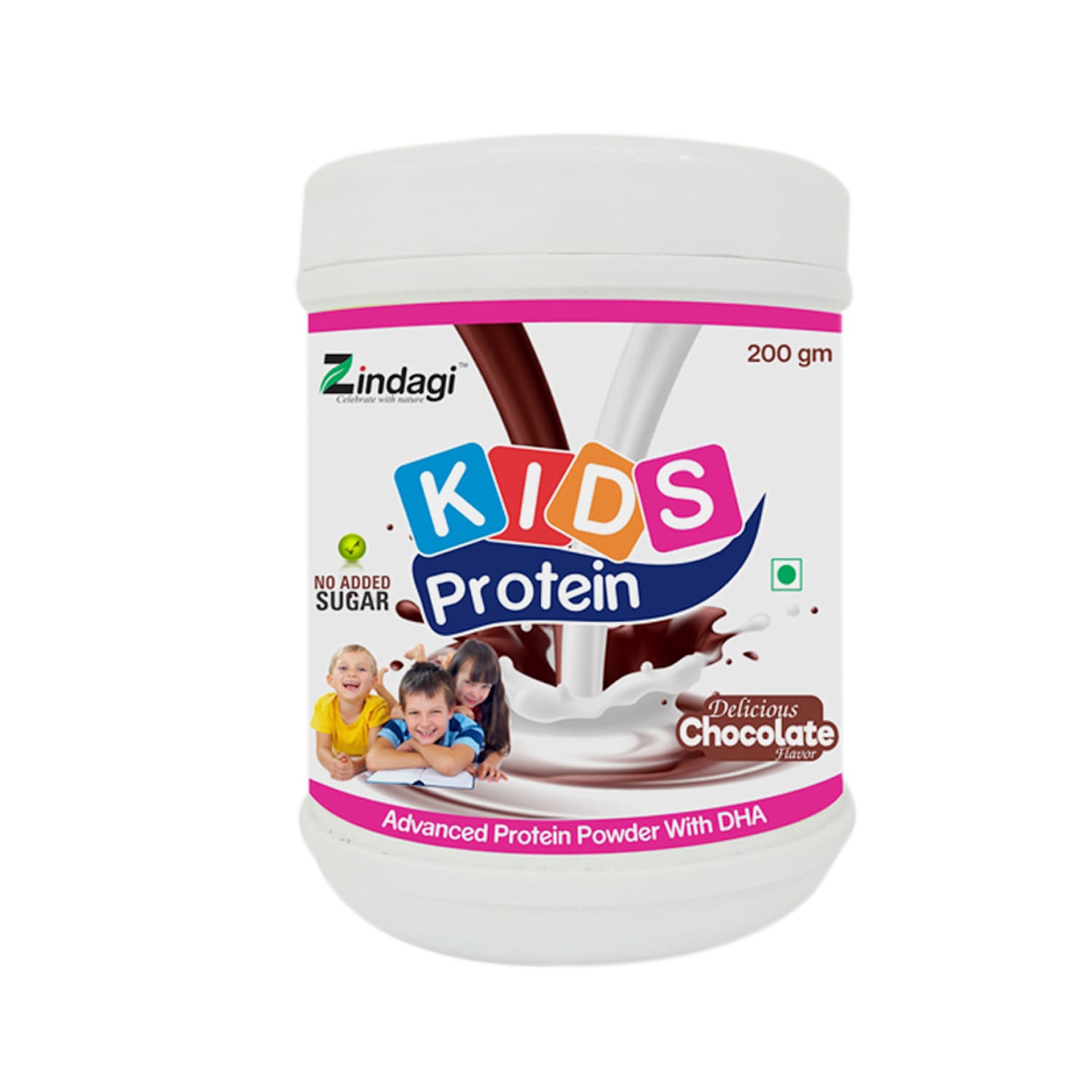 Zindagi Protein Powder for Kids Choclate Flavour (200 gm)