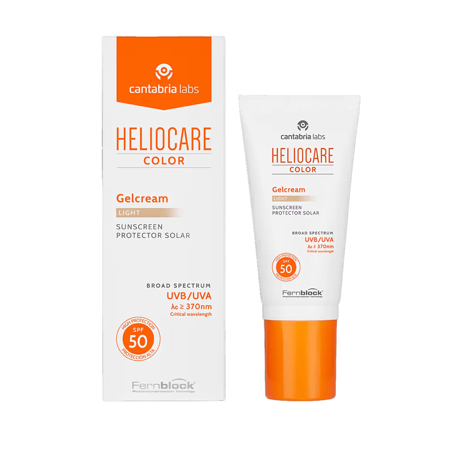 Heliocare Color Gelcream SPF 50 Light 50ml