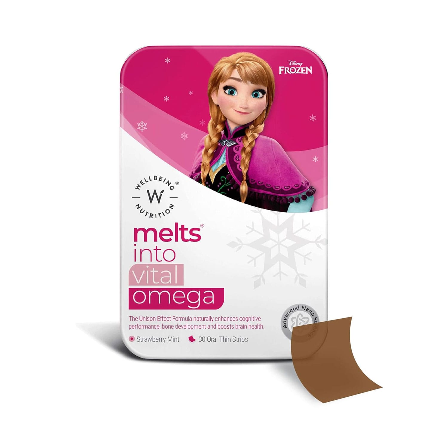 Wellbeing Nutrition Disney Frozen Melts Into Vital Omega - 30 Strips