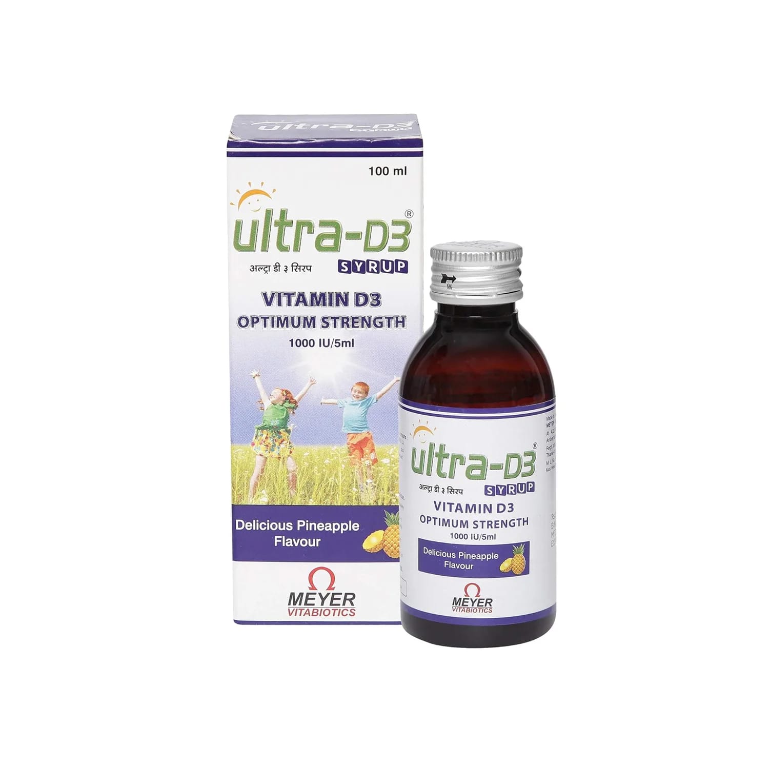 Vitabiotics Ultra Vitamin D3 Syrup for Bone Health 100ml