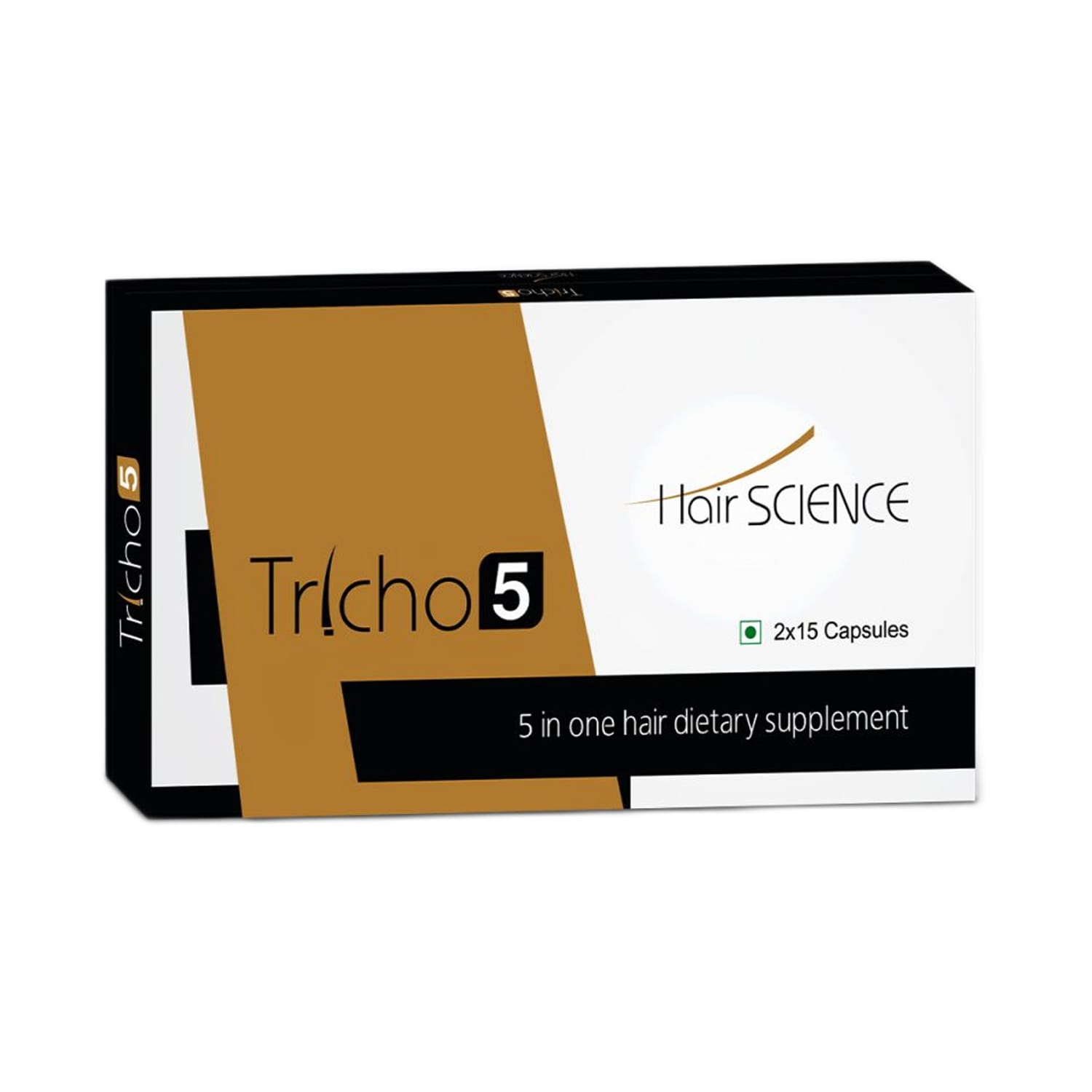 Tricho 5 - Hair Growth & Hair Fall Control Capsules 30 (2 x 15) Capsules