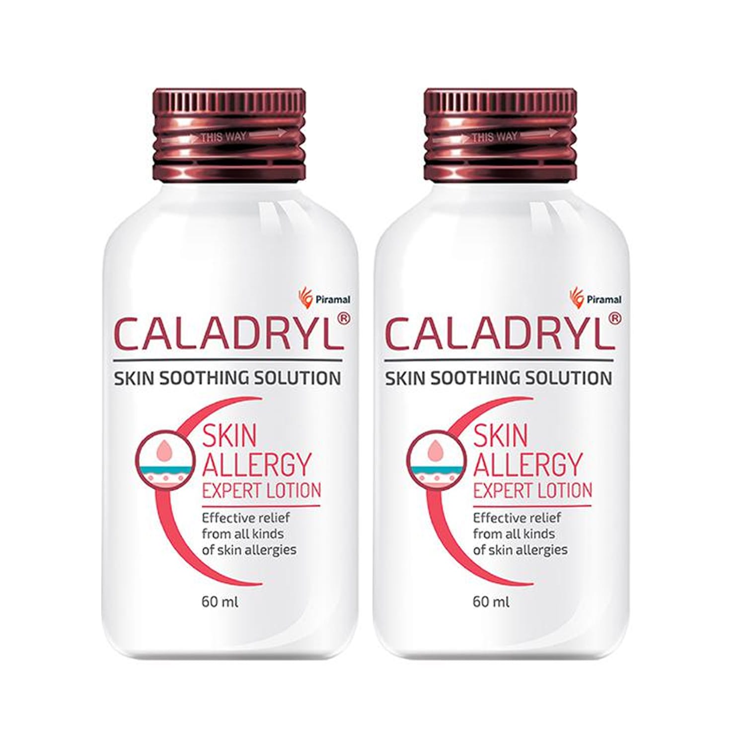 Caladryl Lotion - 60ml (Pack of 2)