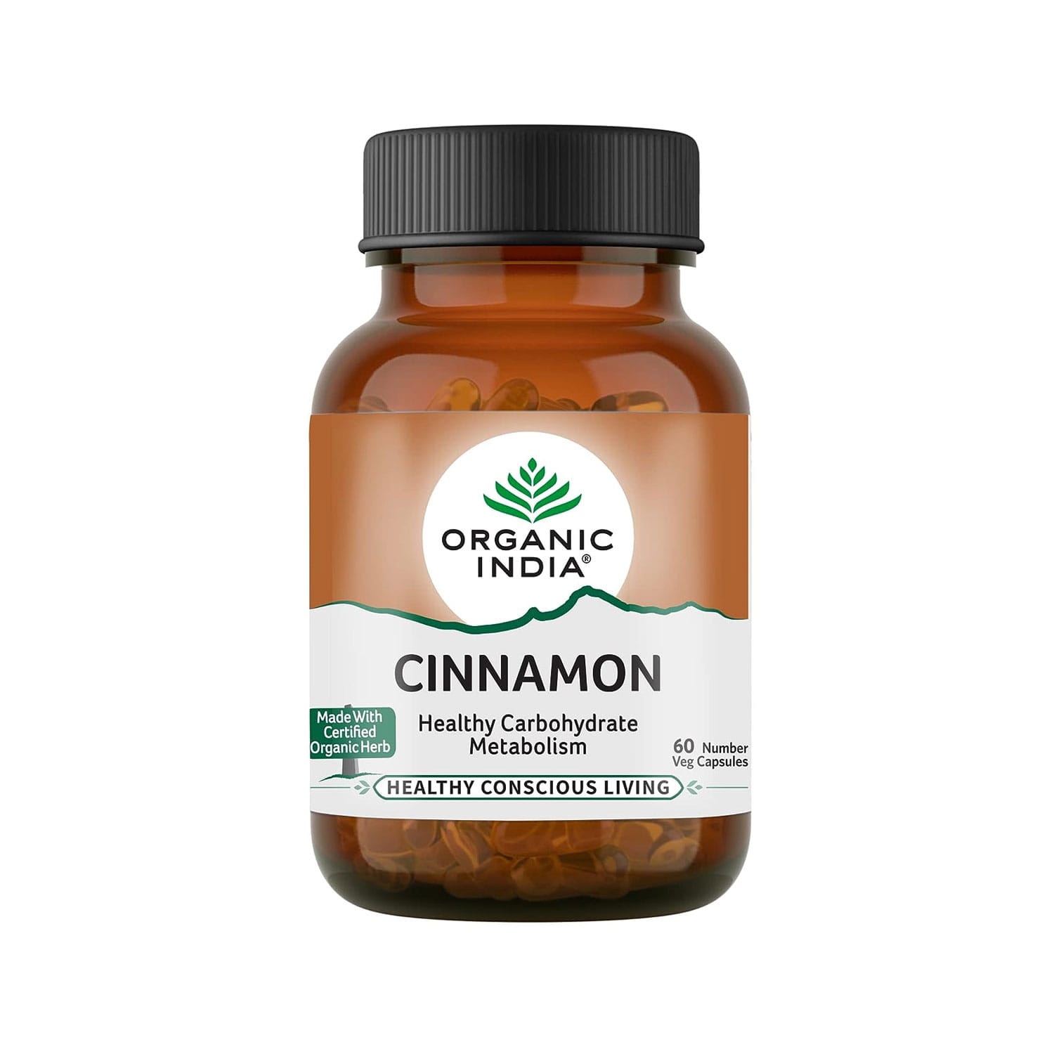 Organic India Cinnamon 60 Capsules