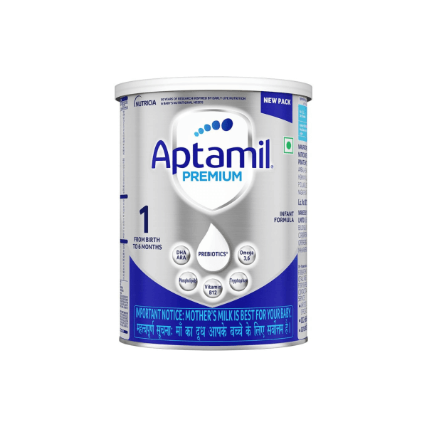 Aptamil Premium Stage 1 Infant Formula Powder Upto 6 Months 400g (Tin)