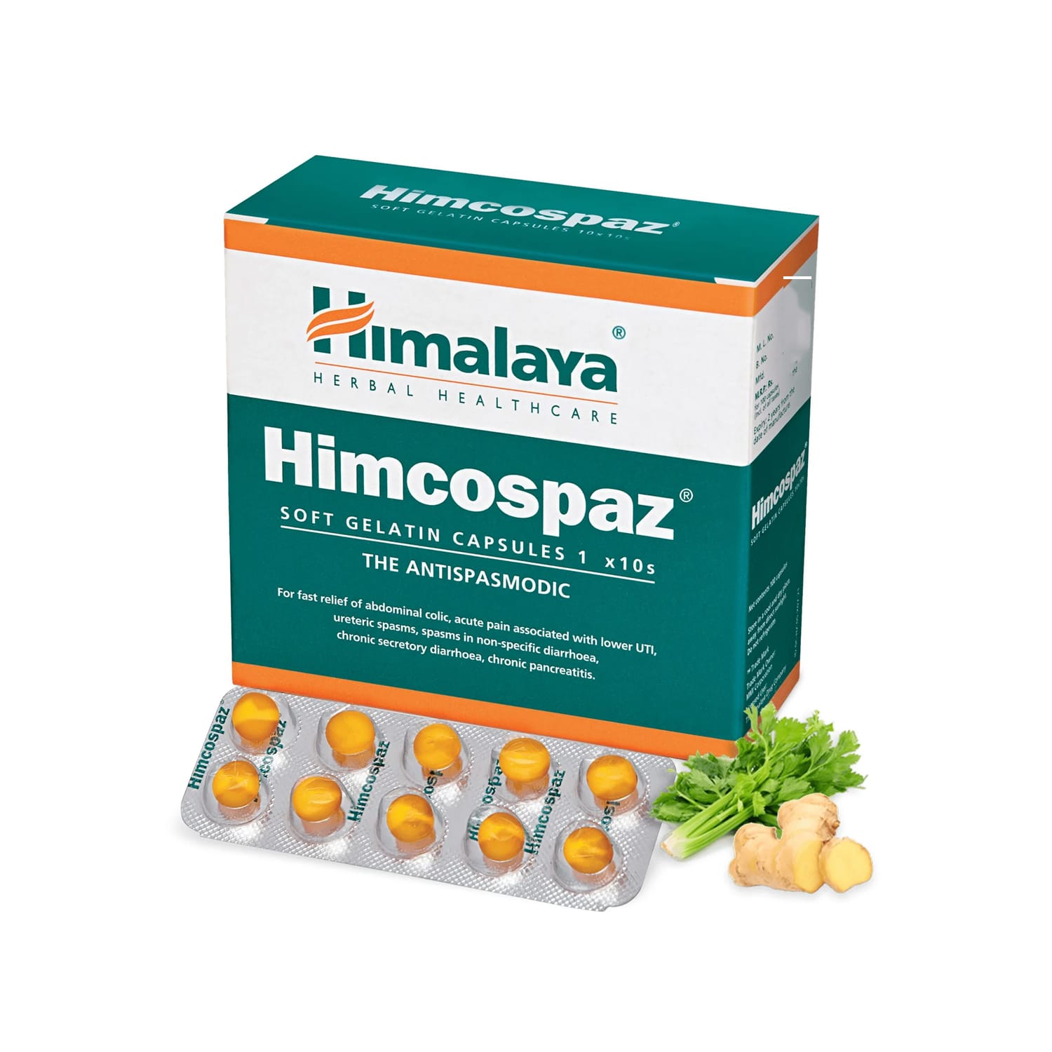 Himalaya Himcospaz Capsules (1 X 10 Nos)