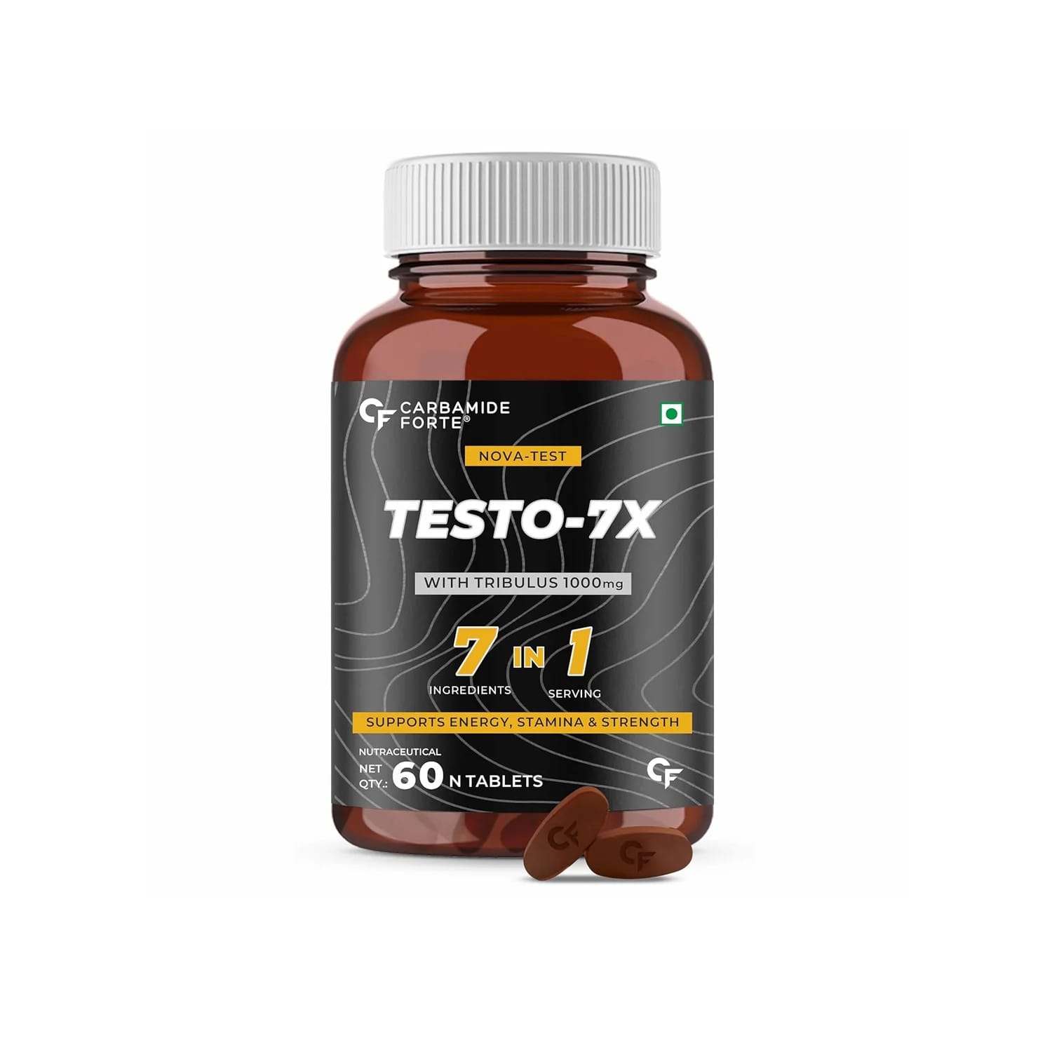 Carbamide Forte Testo 7X 1000mg 60 Capsules