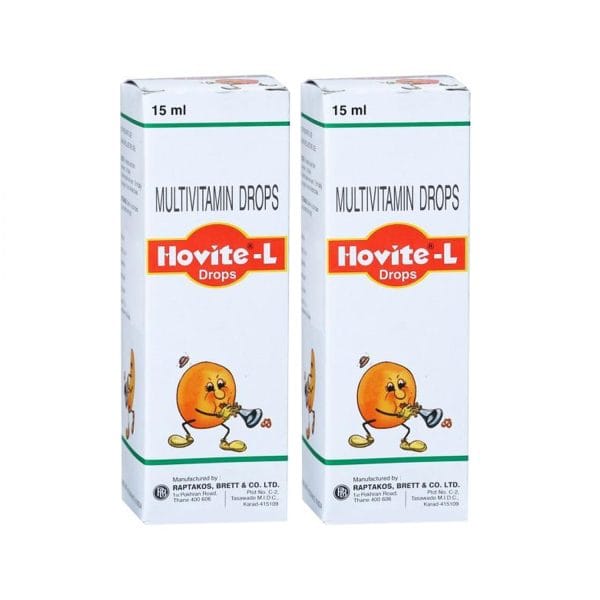 Hovite L Drops 15ml - (Pack of 2)