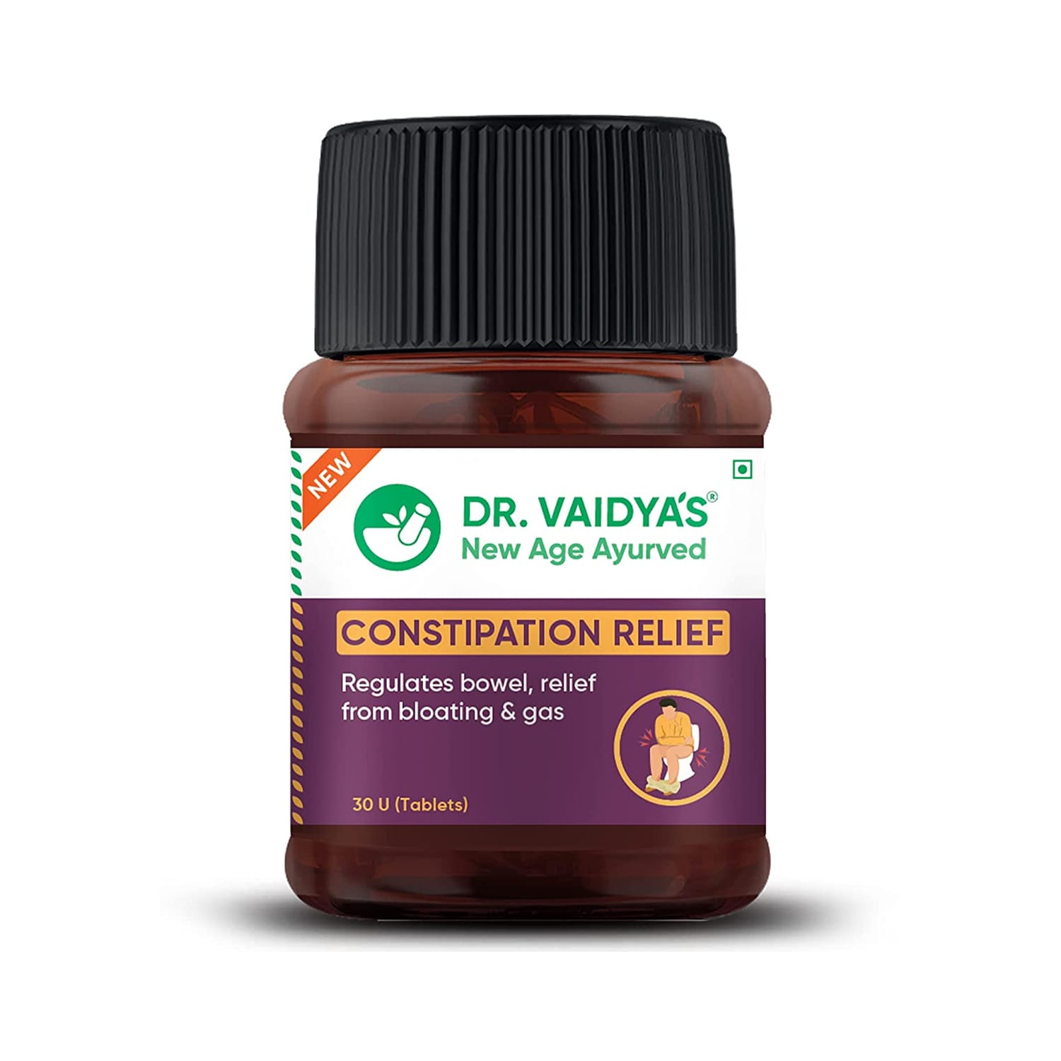 Dr Vaidyas Constipation Relief 30 Capsules