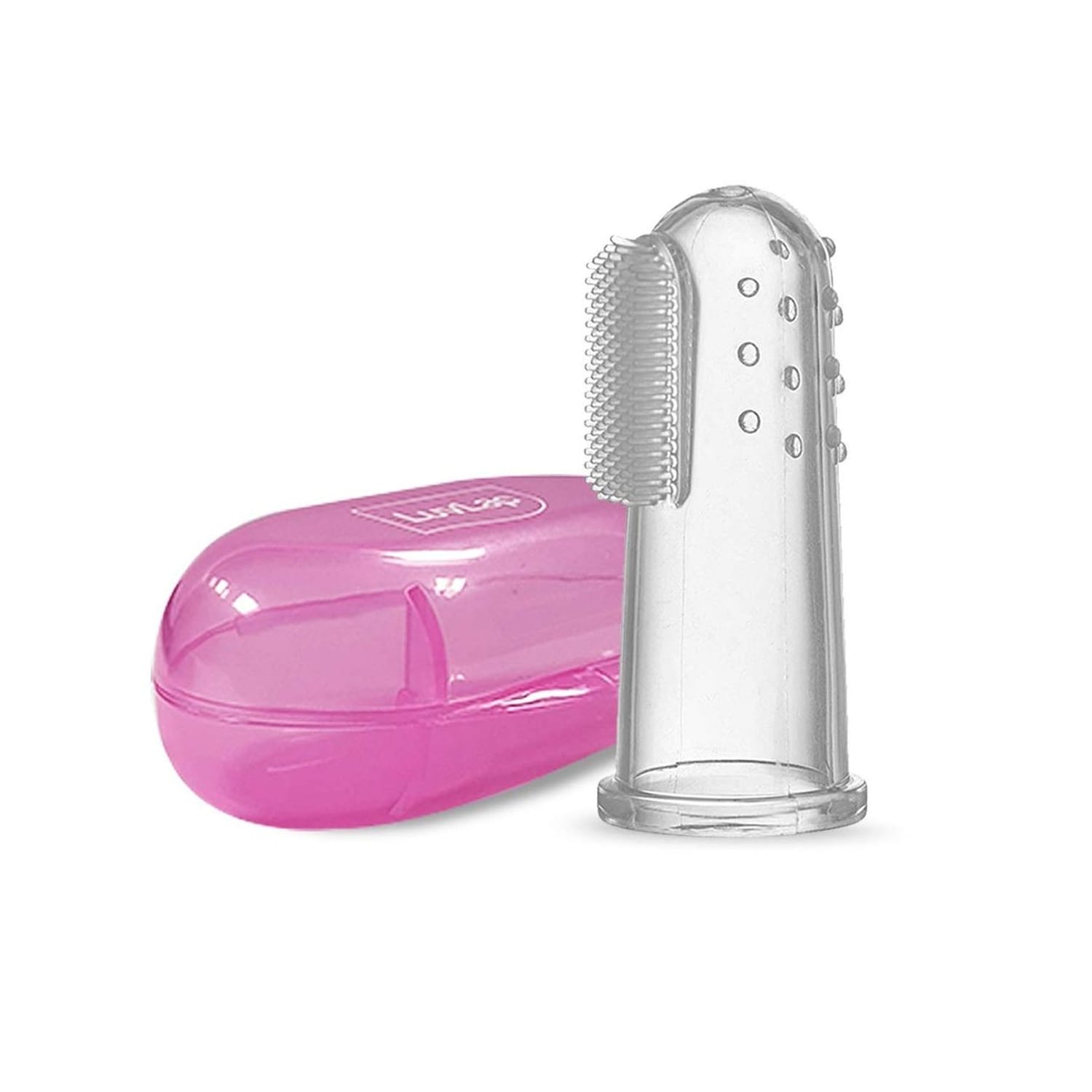 LuvLap Baby Finger ToothBrush with Case (M.No 18608)
