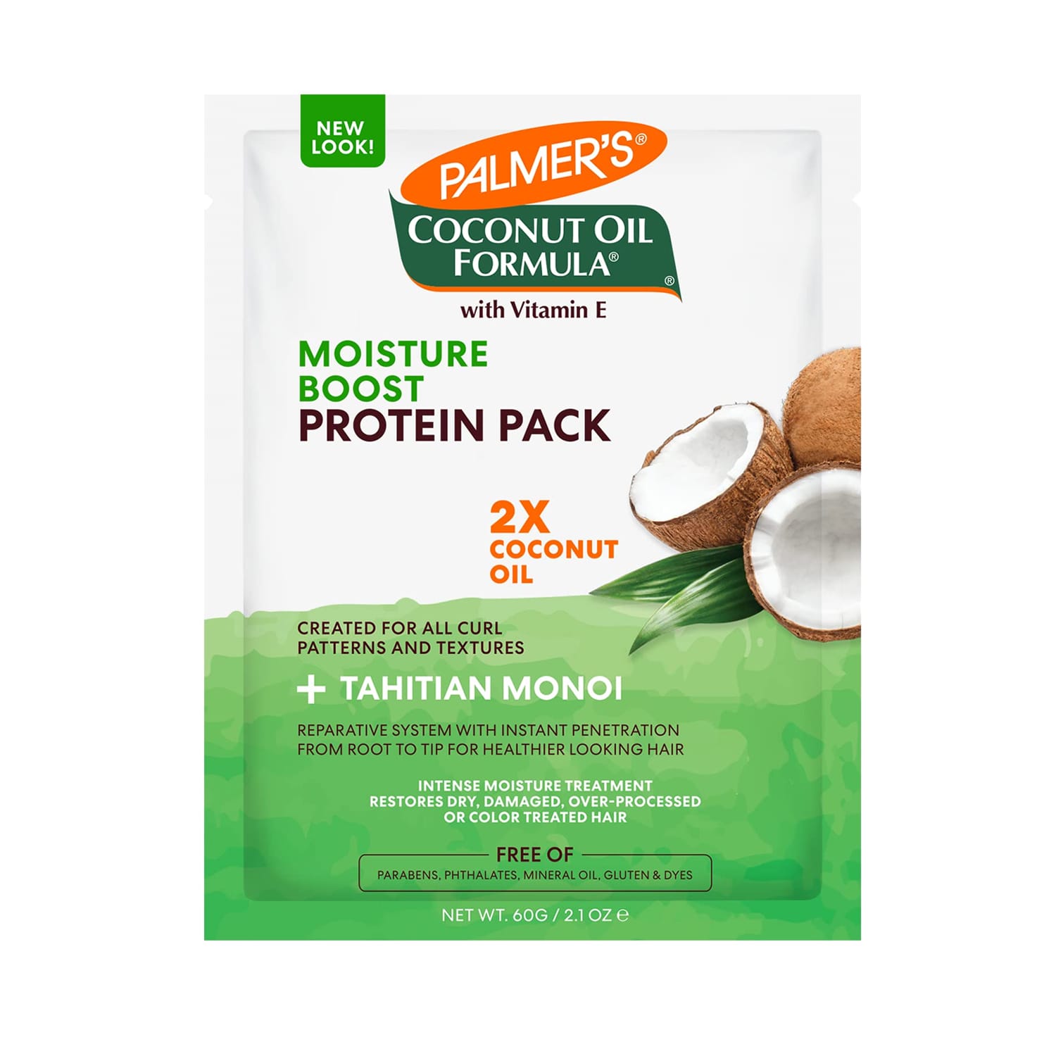Palmer's Coconut Oil Formula Moisture Boost Protein Pack 60gm