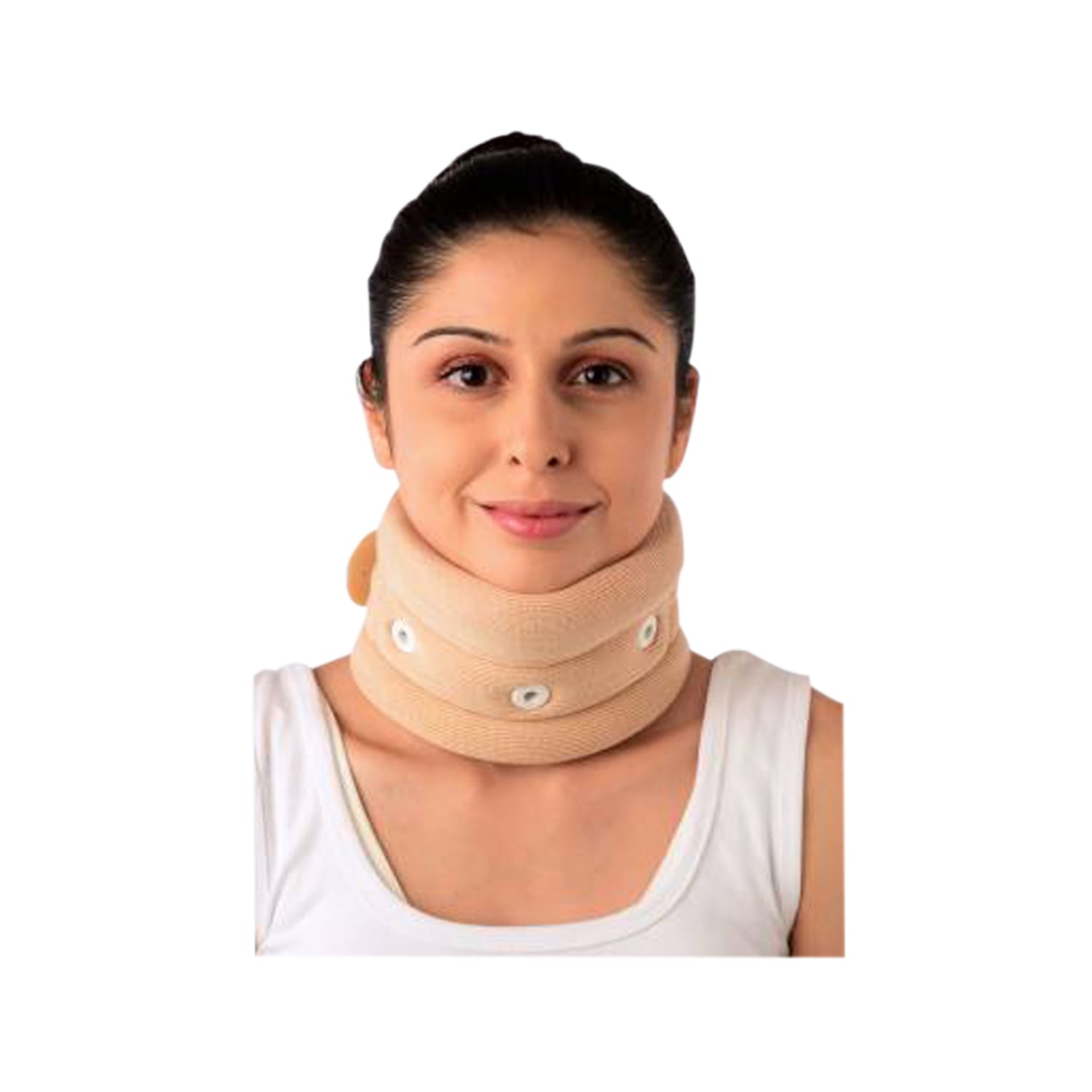 Vissco Cervical Collar Regular with Chin Support(PC. NO. 0301A) Medium