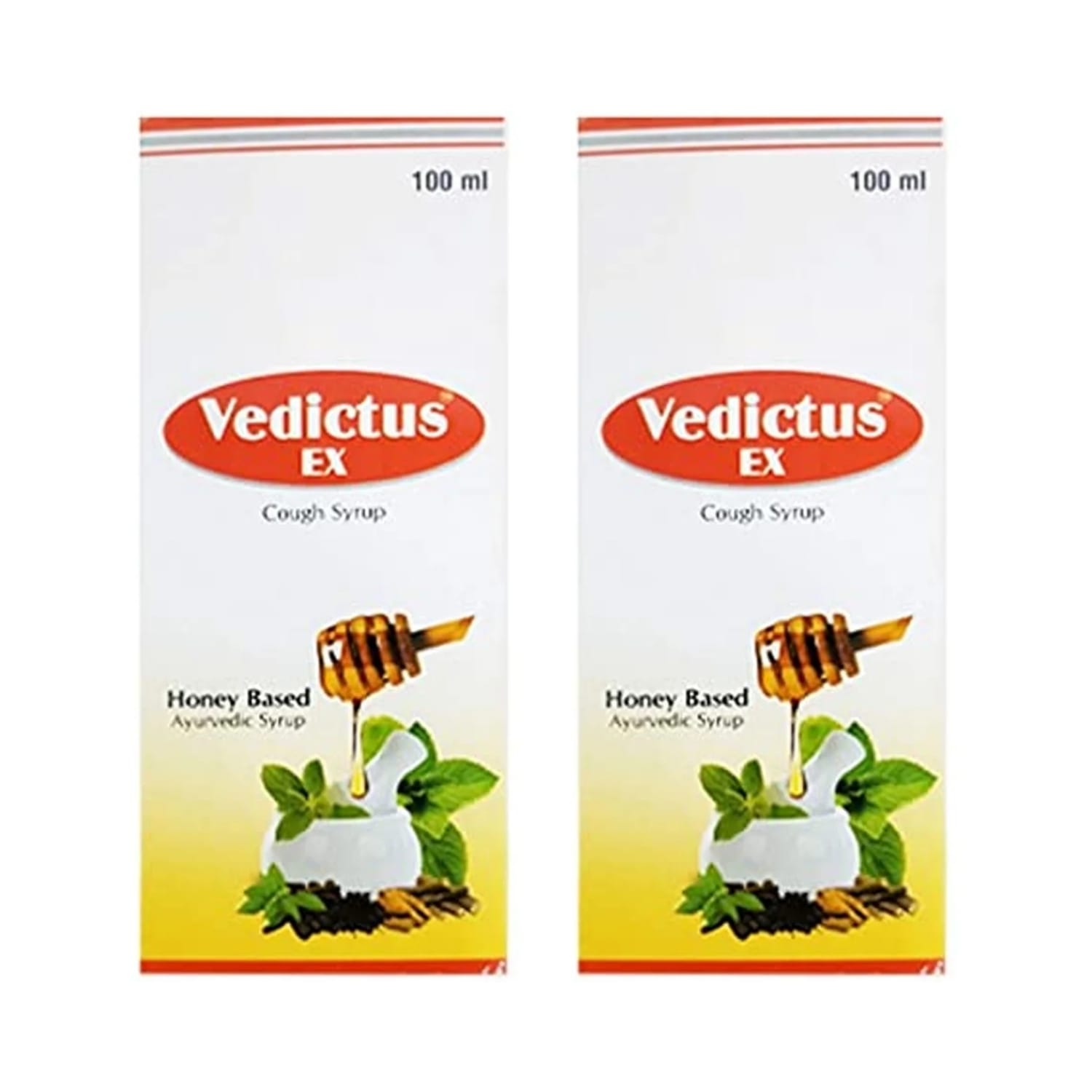 Vedictus Ex Cough Syrup 100ml (Pack of 2)