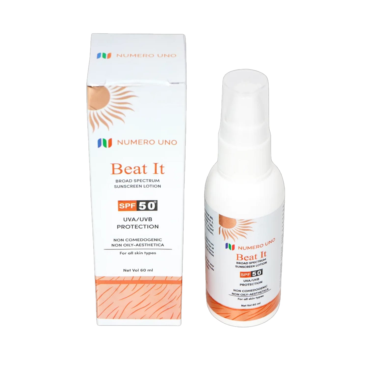 Numero Uno Beat IT Sunscreen Lotion - 60ml