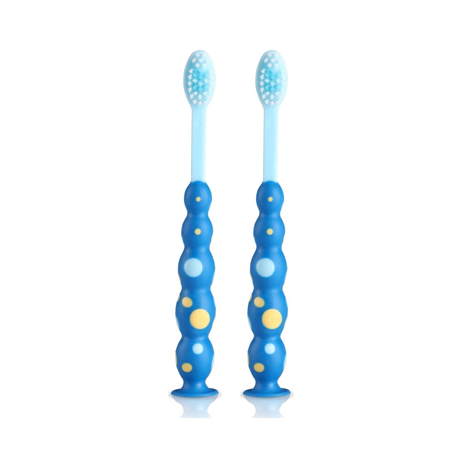 Luvlap Bubble Kid’s Toothbrush (assorted colors) - Pack of 2