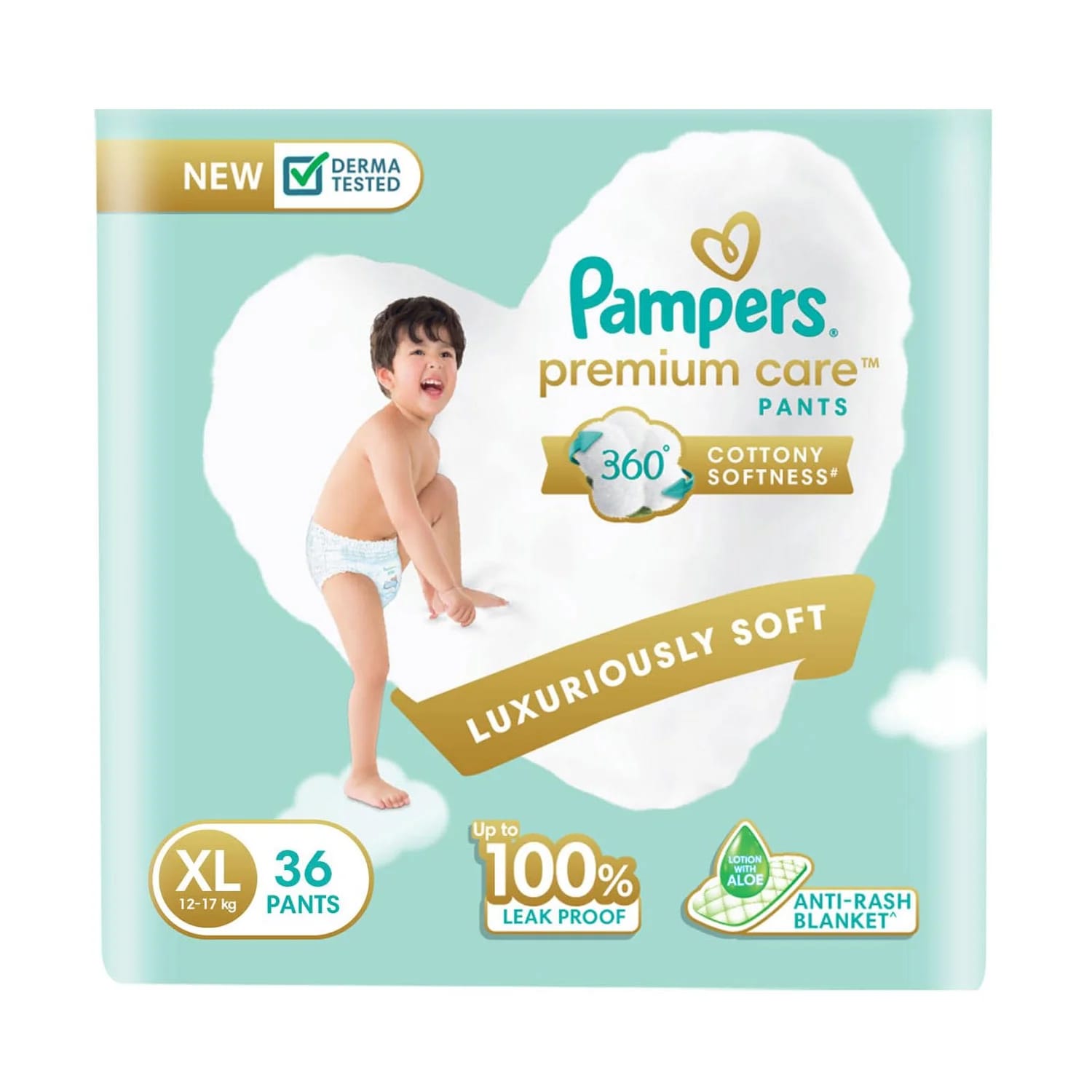 Pampers Premium Care Diaper Pants Size XL (Extra Large) - Pack of 36