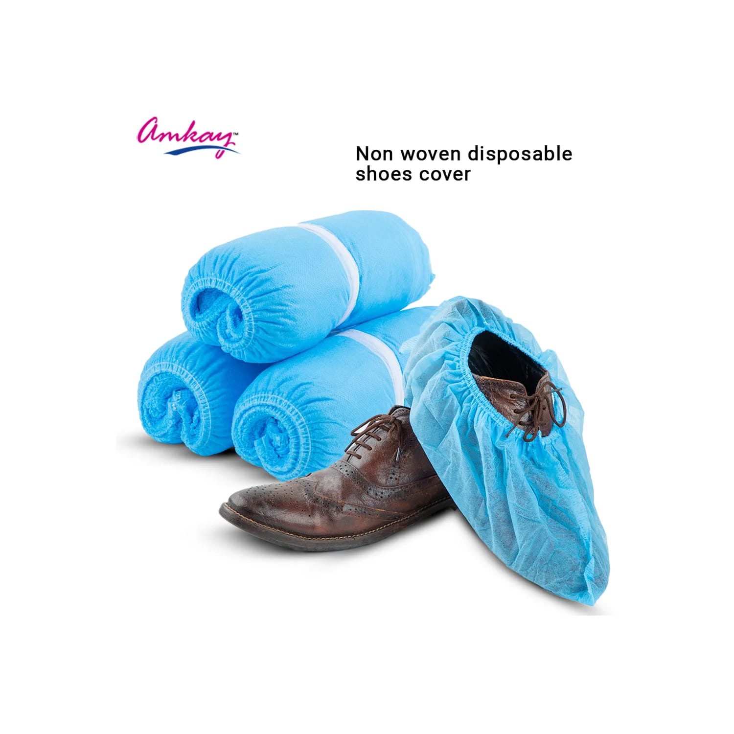 Amkay Shoe Cover Non Woven Per Bag 25 Pair