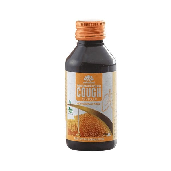Pankajakasthuri Cough Syrup with Honey - 100ml