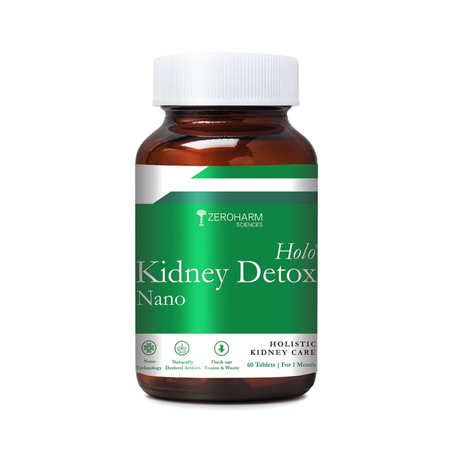 Zeroharm Holo Kidney Detox - 60 Tablets
