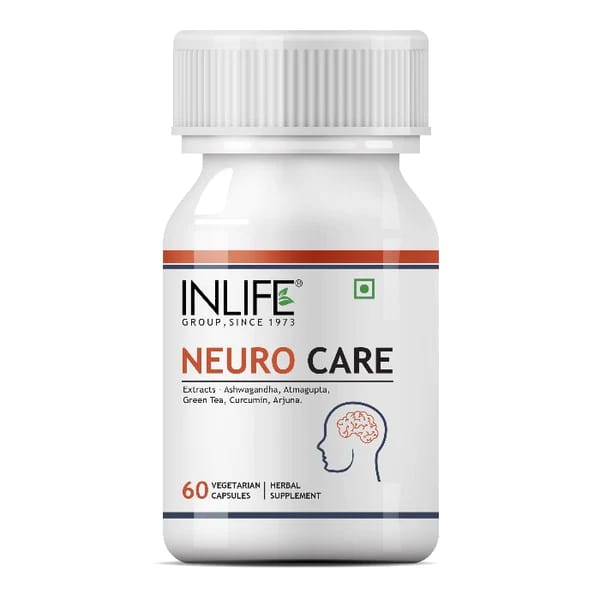 Inlife Neuro Care Herbal Capsule 500mg (60 Veg Capsules)