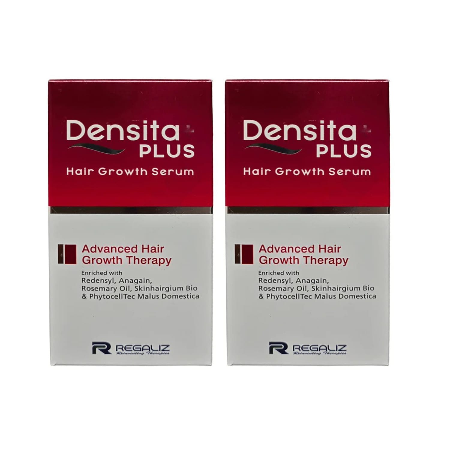 Regaliz Densita Plus Hair Growth Serum 60 ml (Pack of 2)