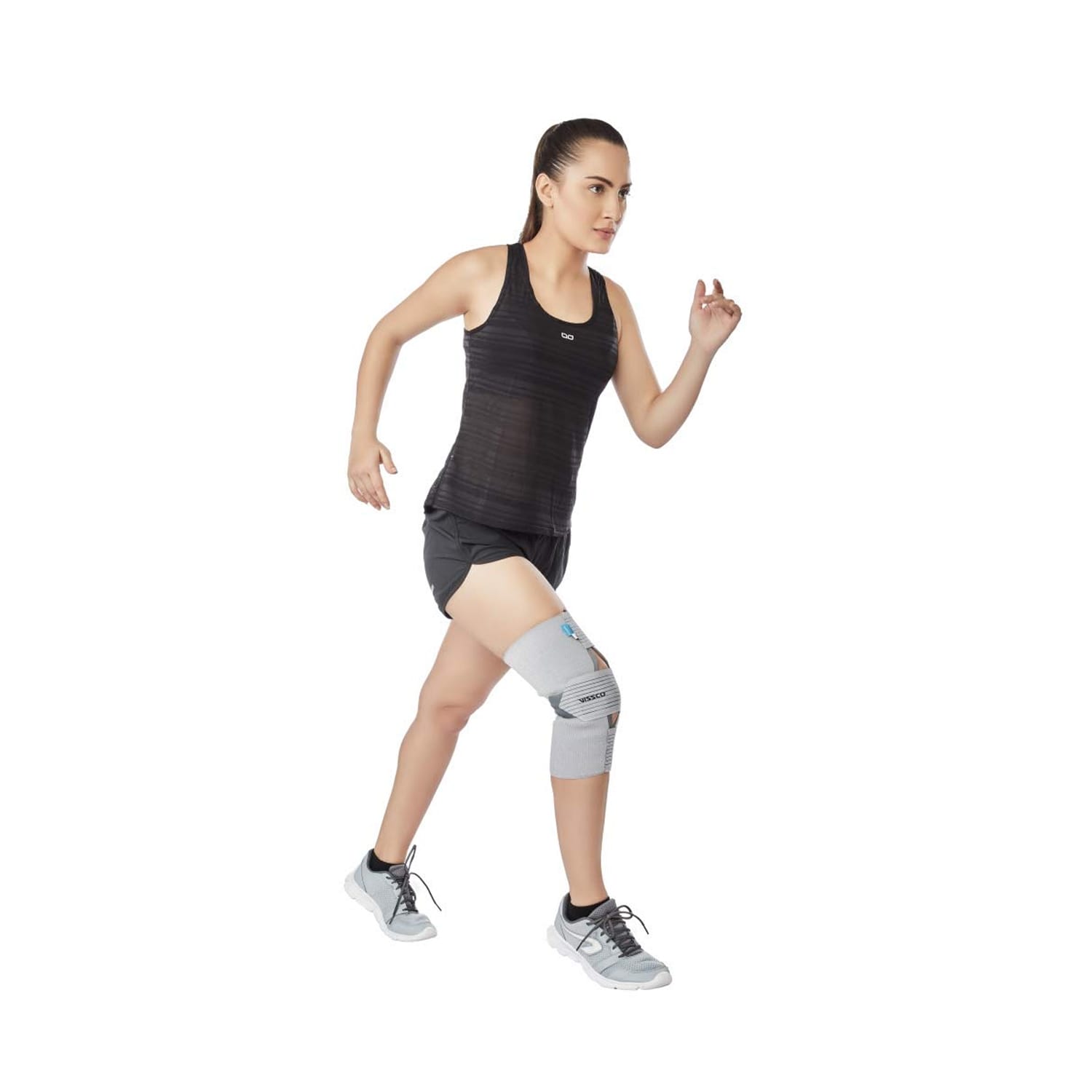 Vissco Knee Wrap With Loop Elastic Technology P.c.N.o. 0704 - Medium