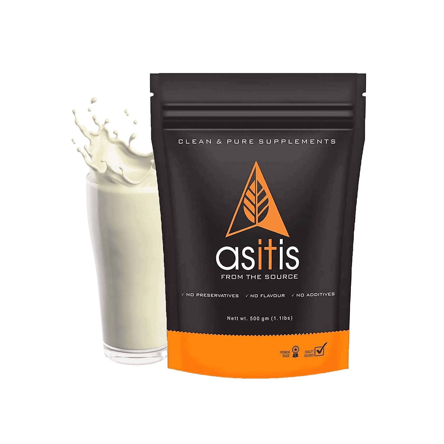 ASITIS Nutrition Pure Micellar Casein Powder (500g)