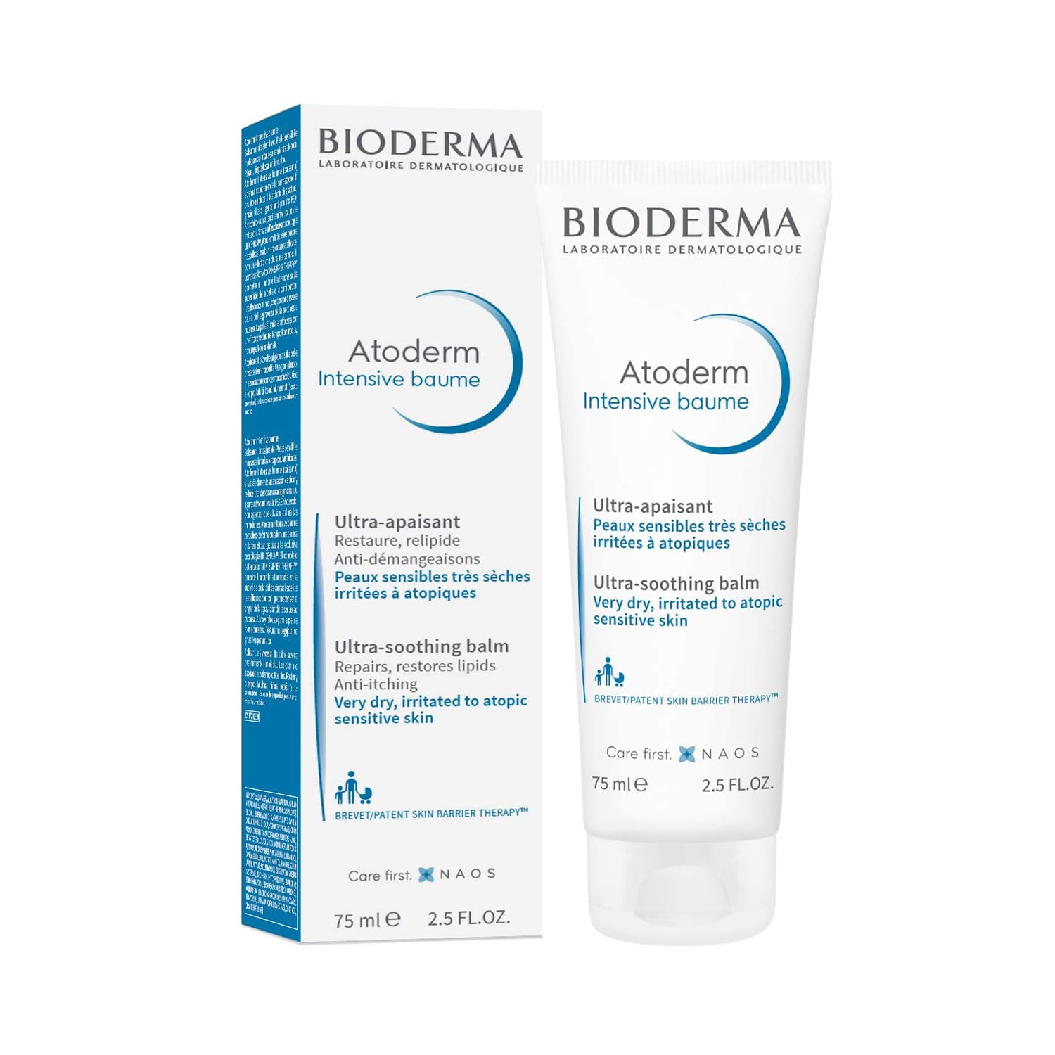 Bioderma Atoderm Intensive Ultra-Soothing Baume â€“ Moisturizer for Very dry Sensitive to Atopic Skin - 75ml