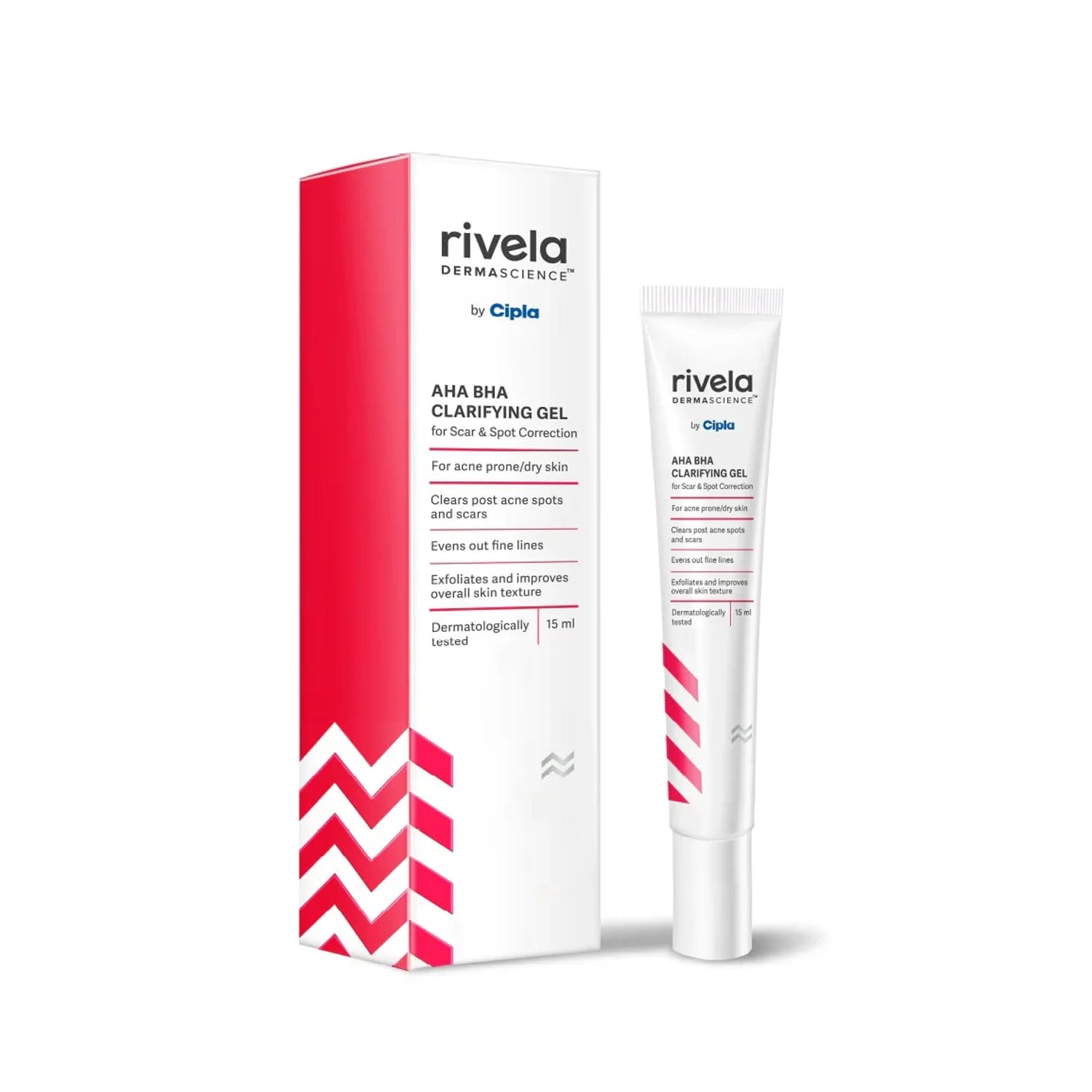 Rivela Dermascience AHA BHA Clarifying Gel 15ml