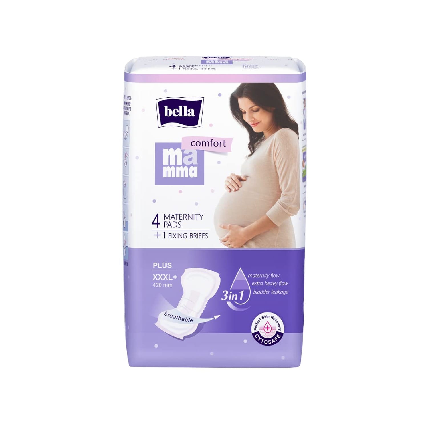 Bella Mamma Comfort Maternity Pads Plus +1 Pair of Fixing Brief