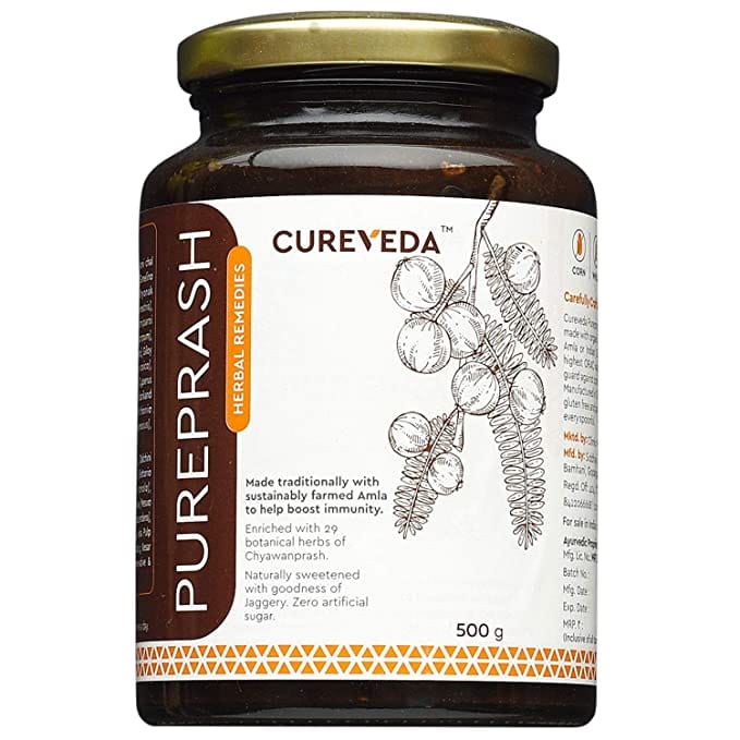Cureveda Herbal Chyawanprash Pureprash To Boost Immunity (500gm)
