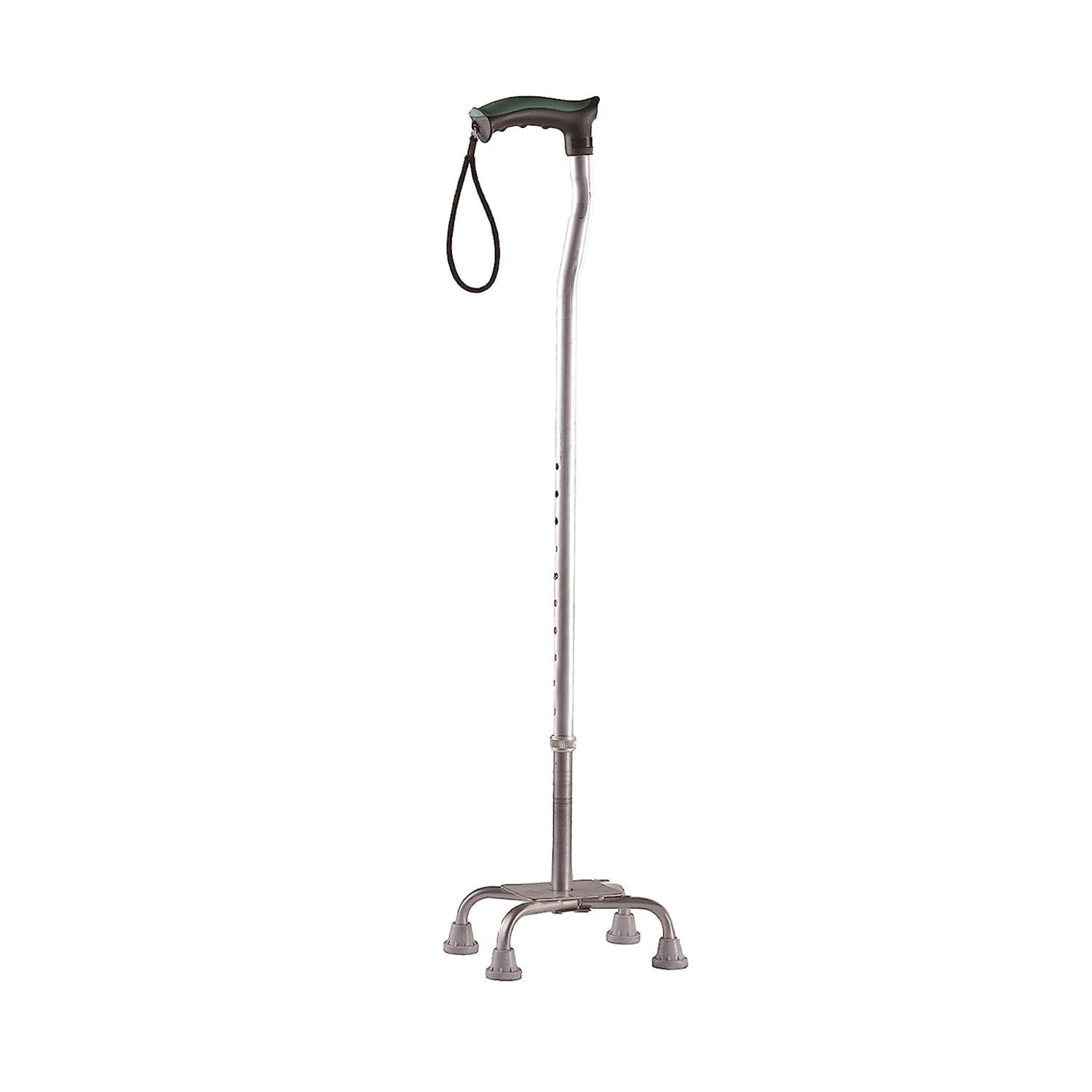 Tynor Walking Stick Quadripod Silver Universal Size 1 Unit (L-12)