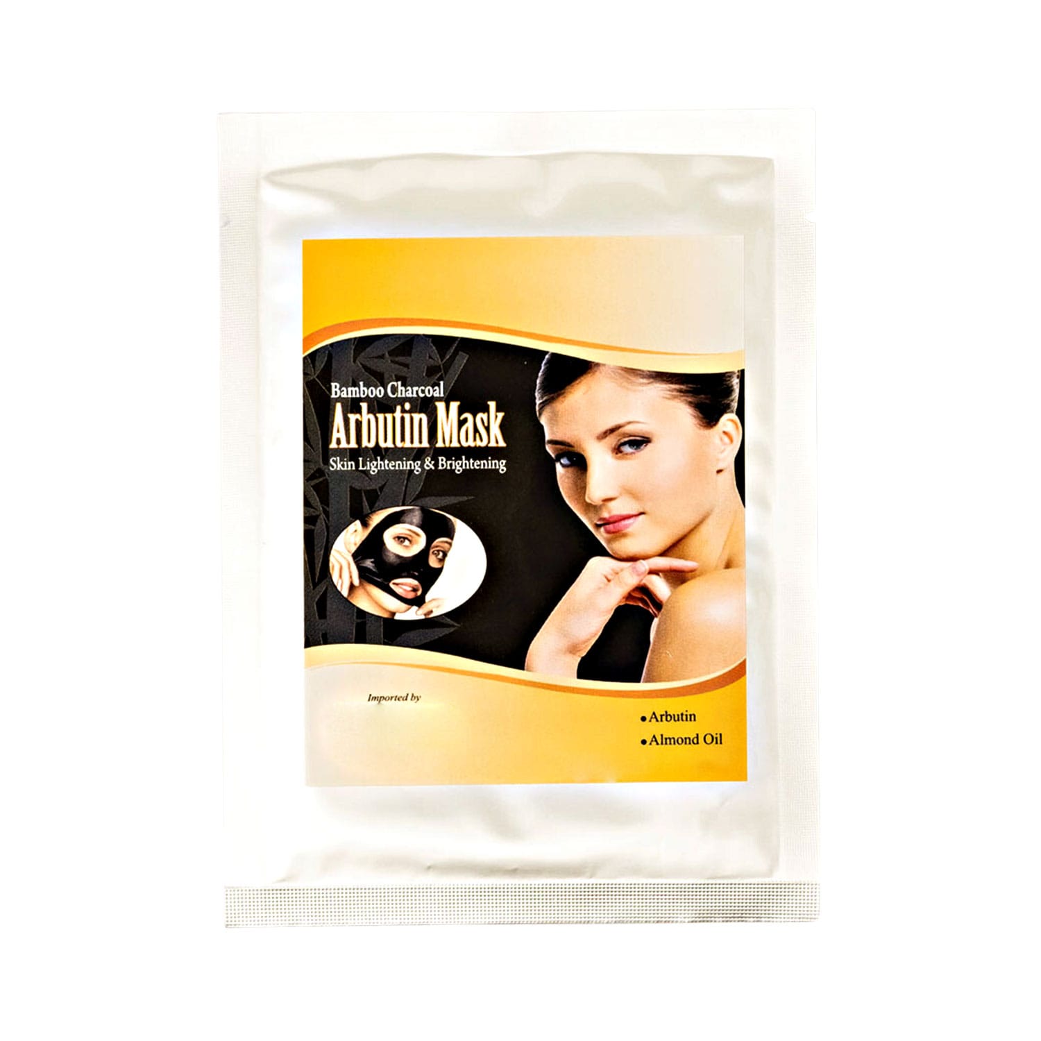 Lazhora Bamboo Charcoal Arbutin Mask (30Sheet)Dry Skin