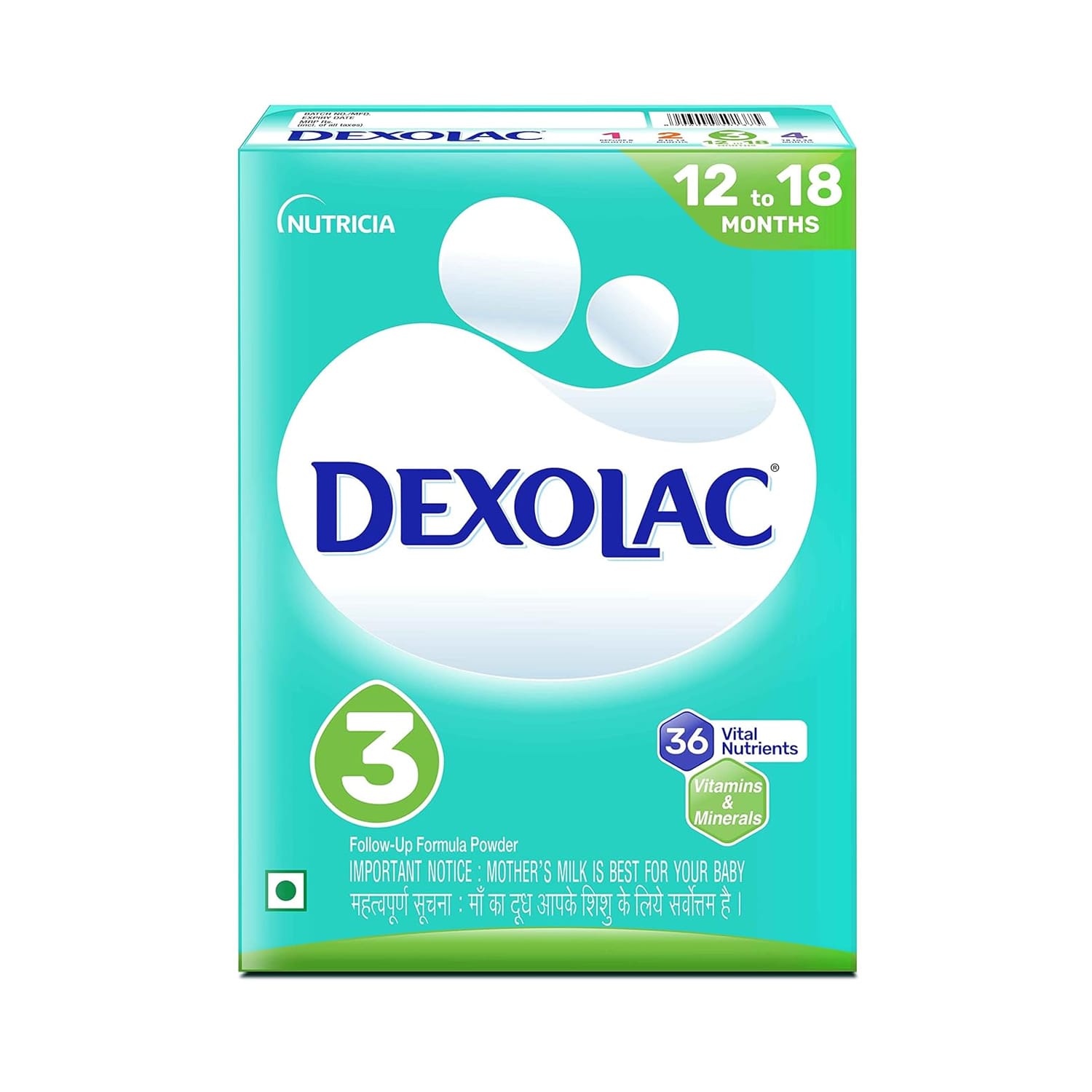 Dexolac Follow-Up Formula Stage 3 After 12 Months 400gm Refill Pack