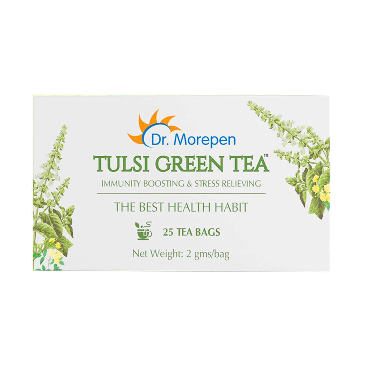 Dr Morepen Tulsi Green Teapack (25 Tea Bags )