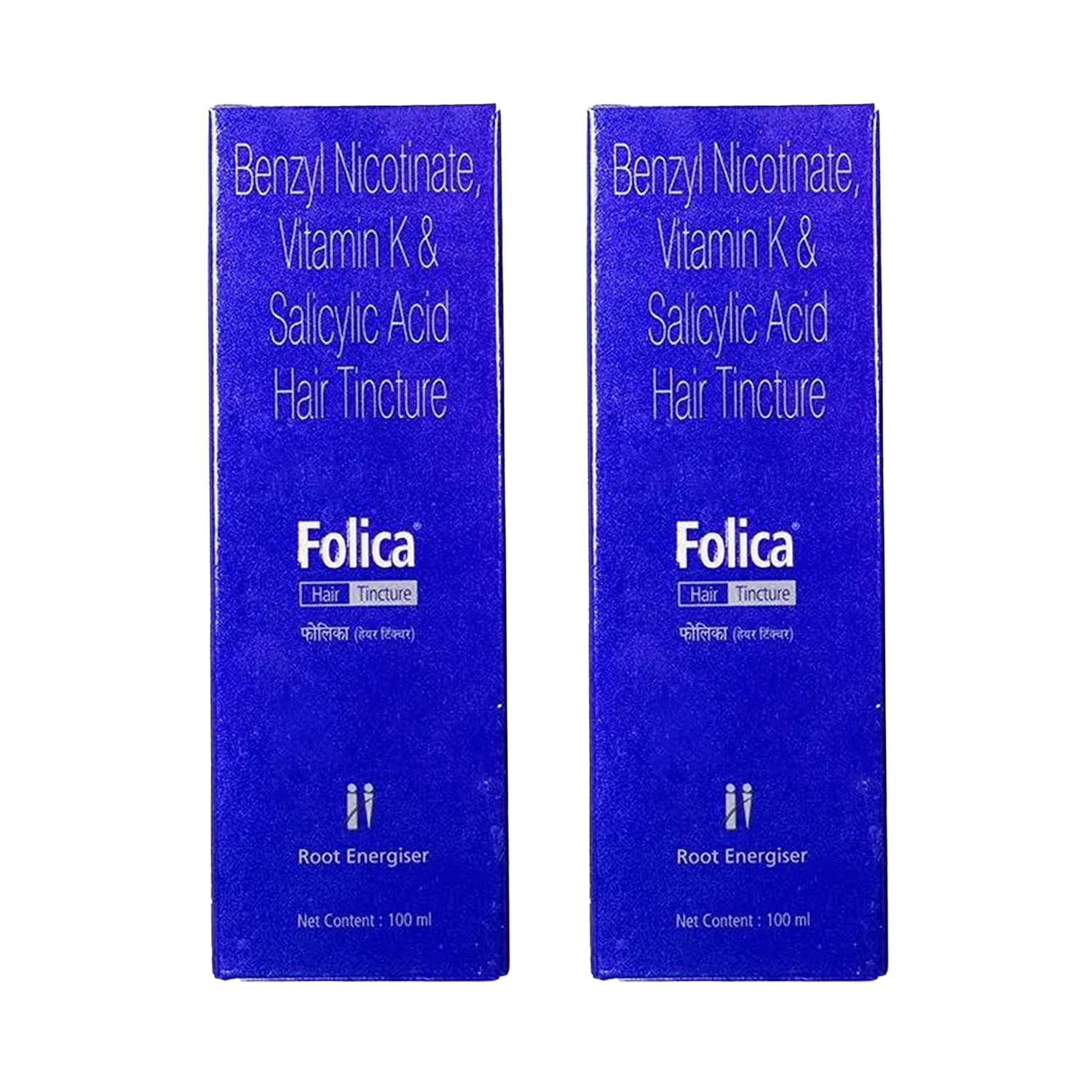 Folica Hair Tincture Root Energiser 100ml (Pack of 2)