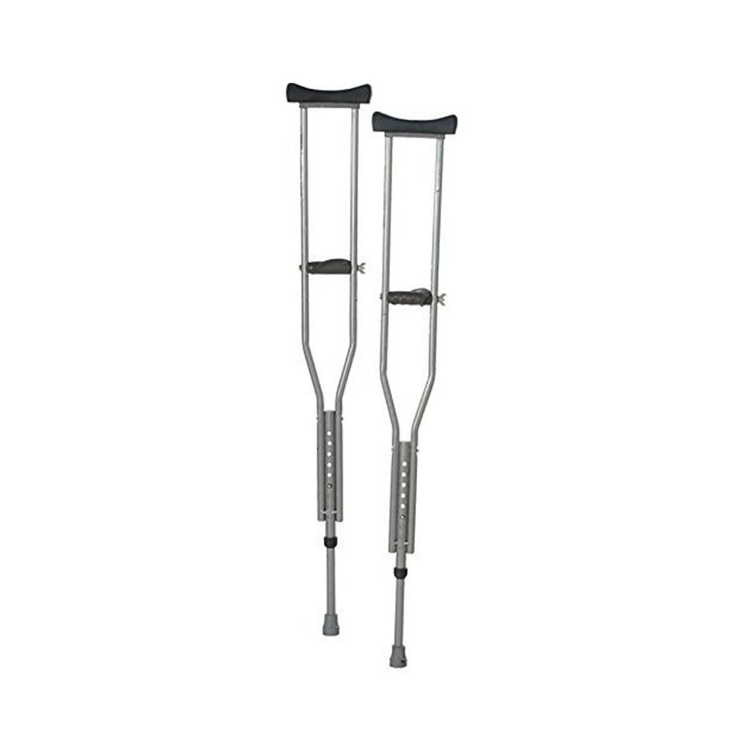 Vissco Invalid Underarm Auxiliary Crutches - Large (PC. No. 0905)