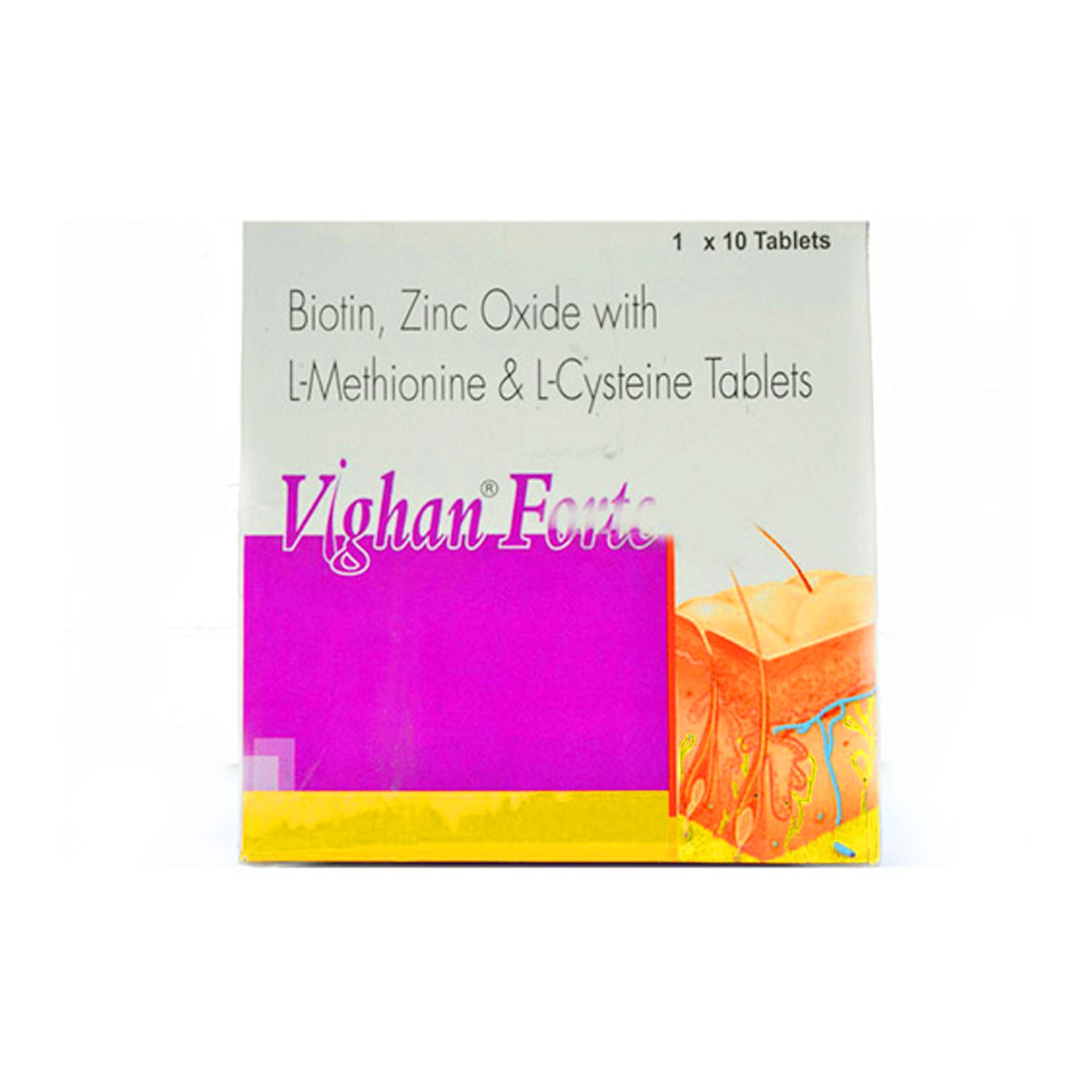 Vighan Forte Tablets (1 x 10)