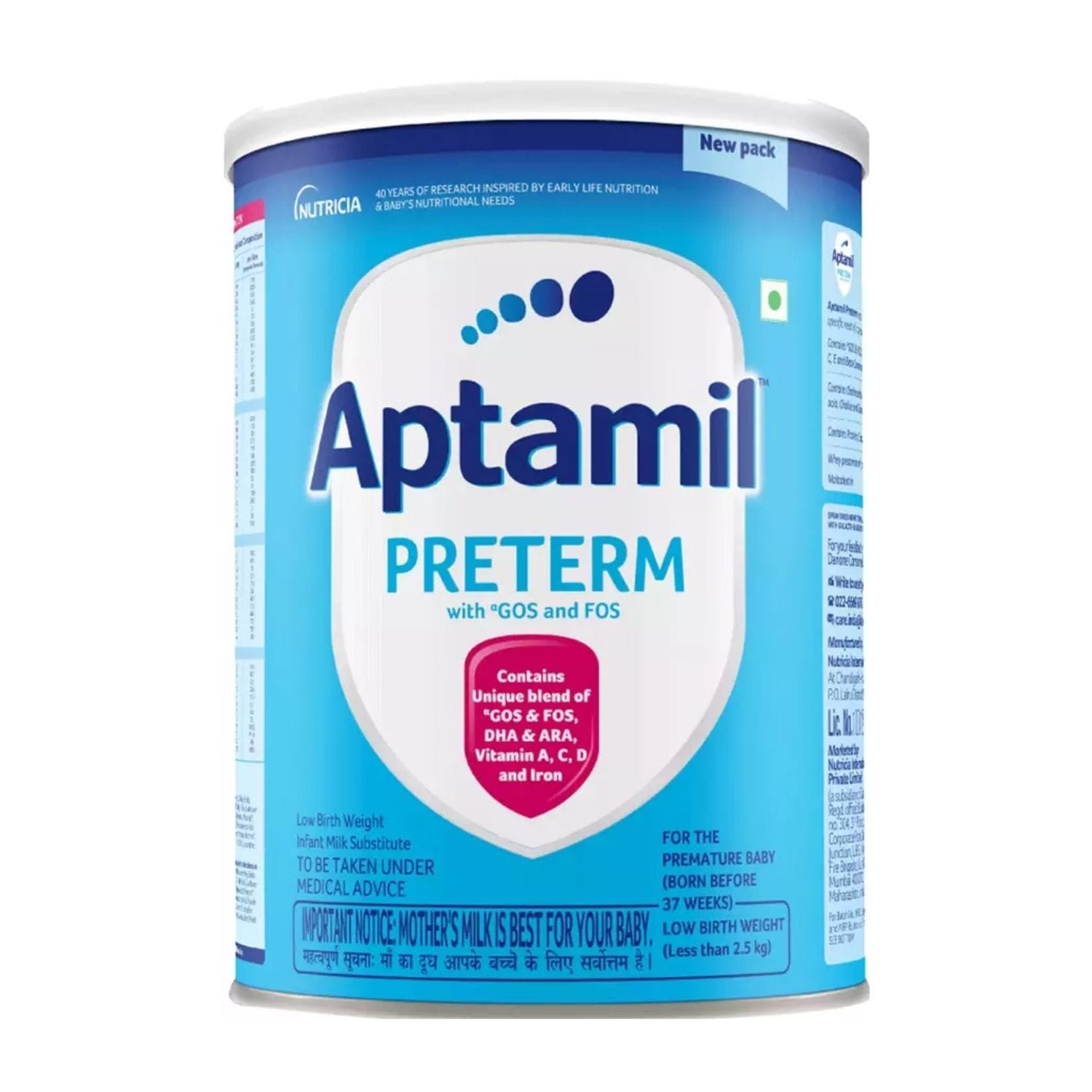 Aptamil Preterm Infant Formula 400g Tin for Premature & Low Birth Weight Babies