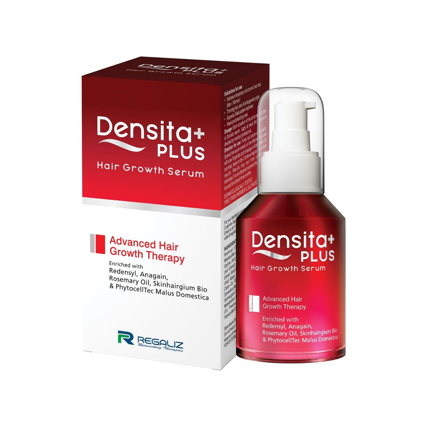 Regaliz Densita Plus Hair Growth Serum (60 ml)