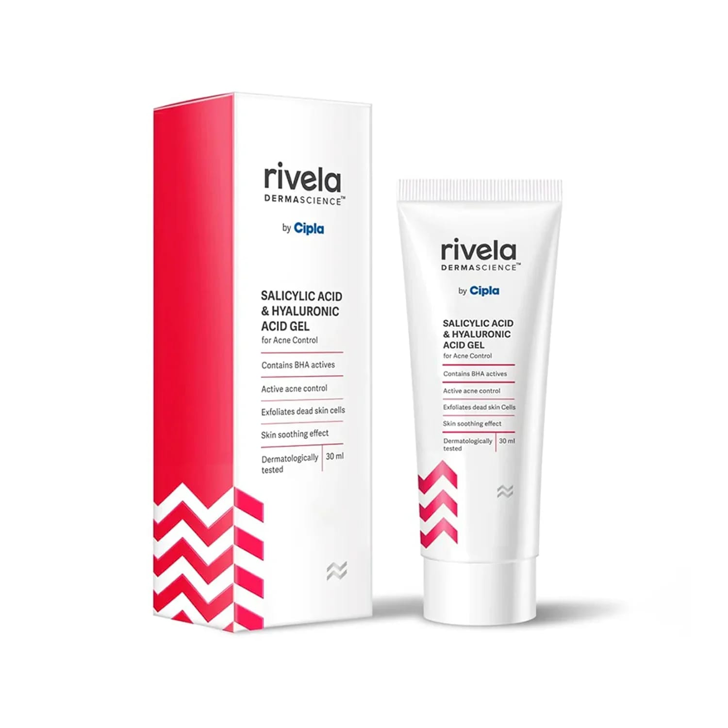 Rivela Dermascience Salicylic Acid and Hyaluronic Acid Gel (30ml)