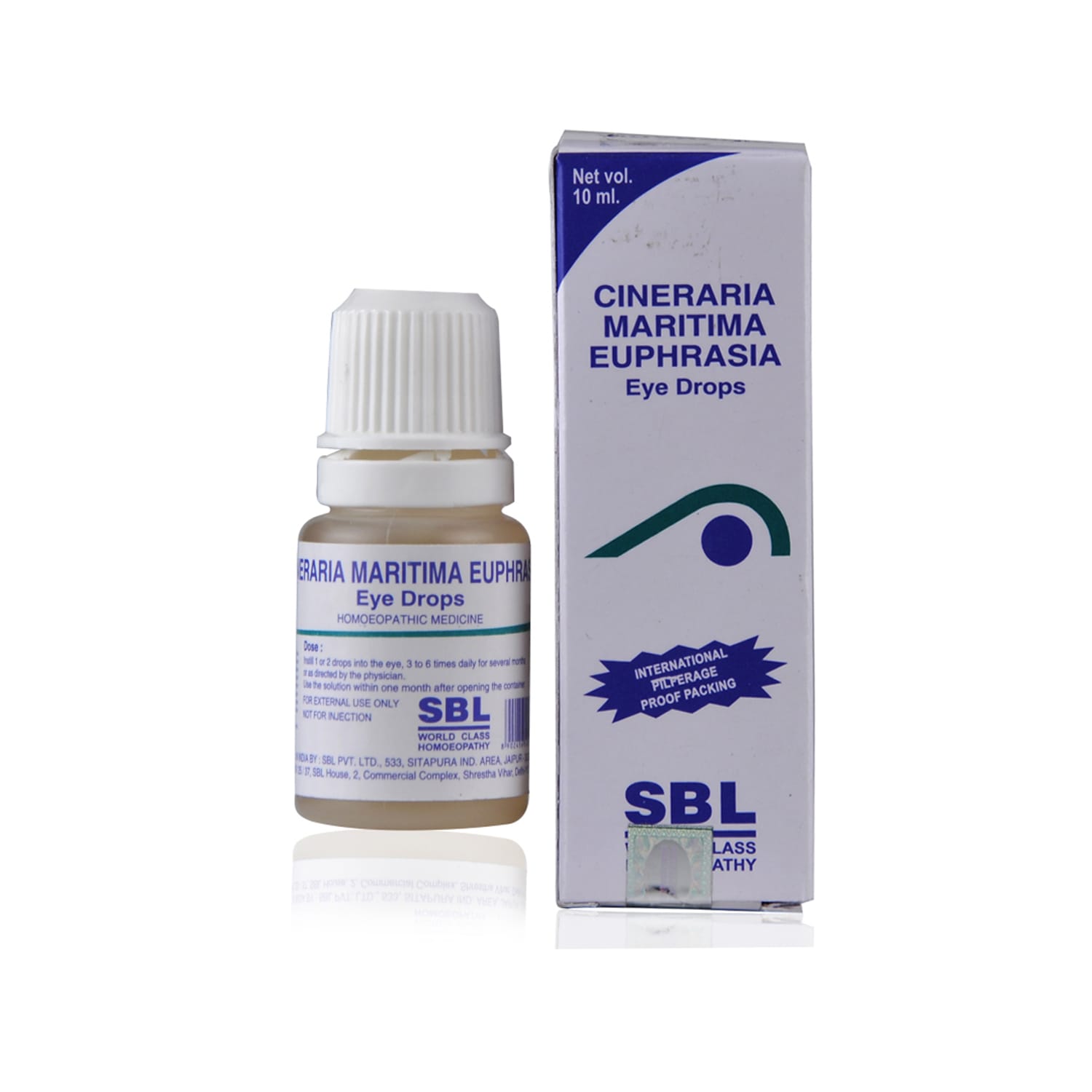 SBL Cineraria Maritima Euphrasia Eye Drops (10ml)