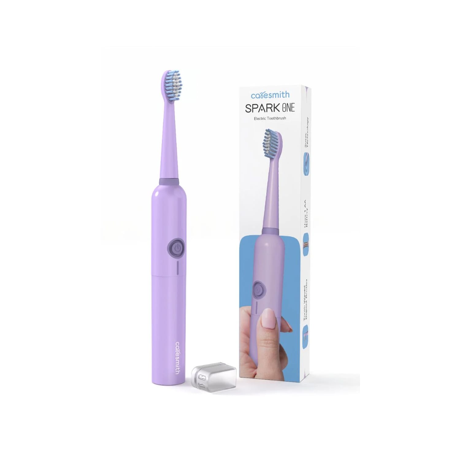 Caresmith Spark One Battery Powered Toothbrush (Purple)