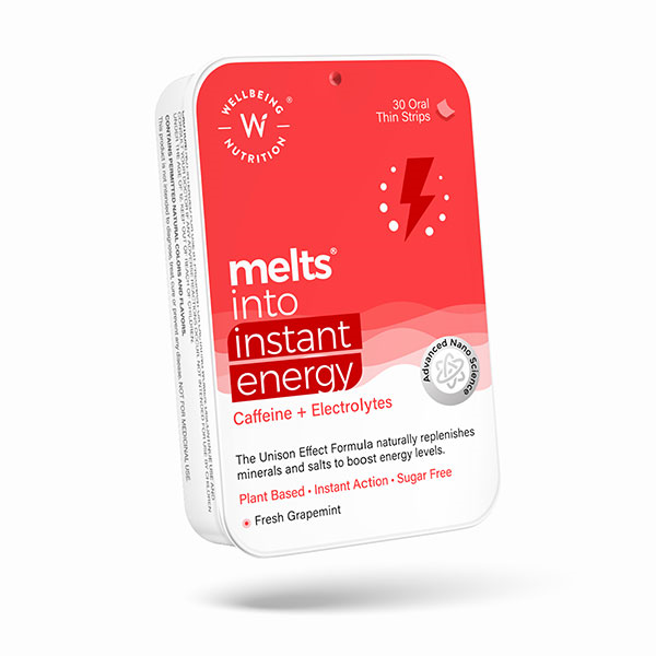 Wellbeing Nutrition Melts into Instant Energy Oral Thin Strip (30Strips)