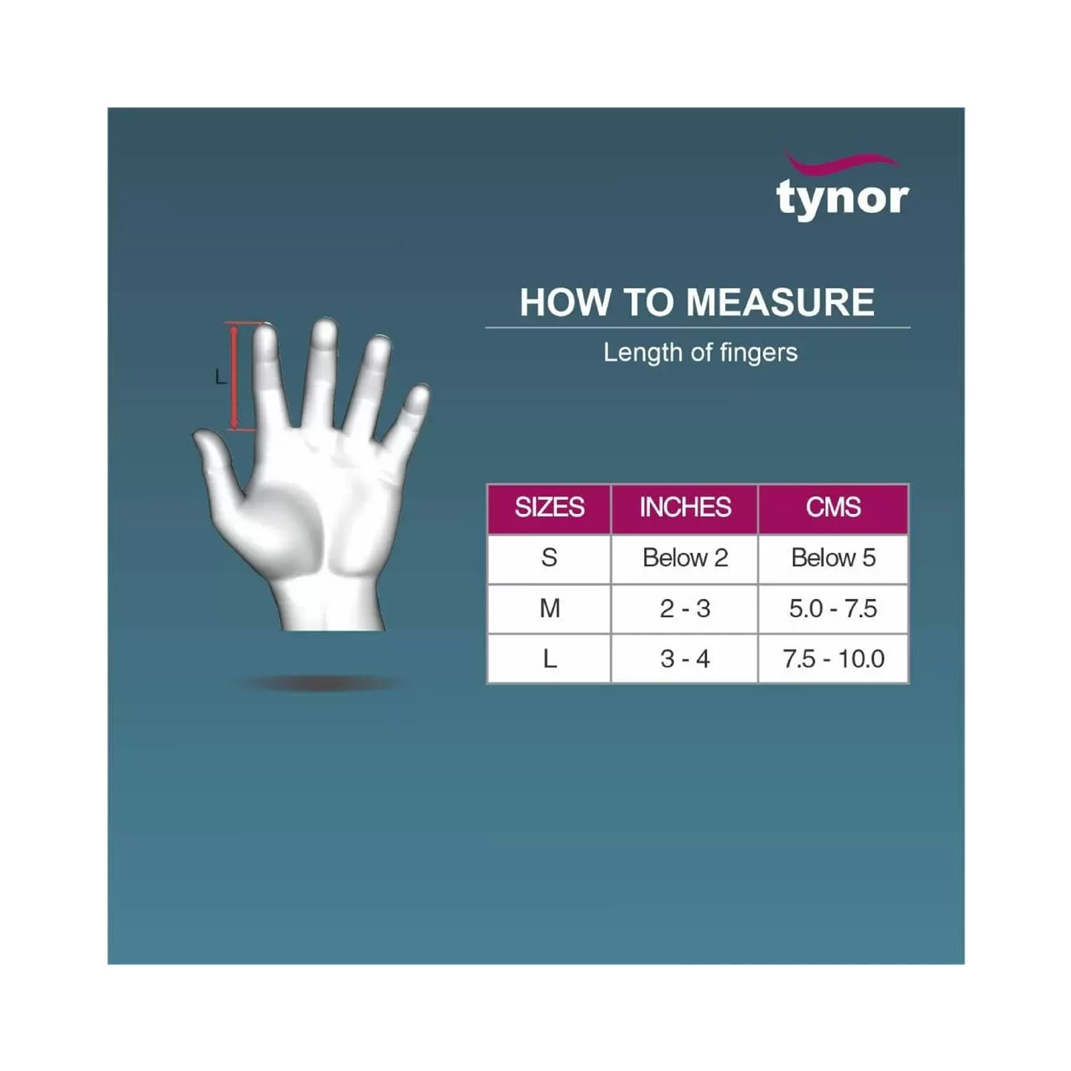 Tynor Finger Extension Splint Medium F-03